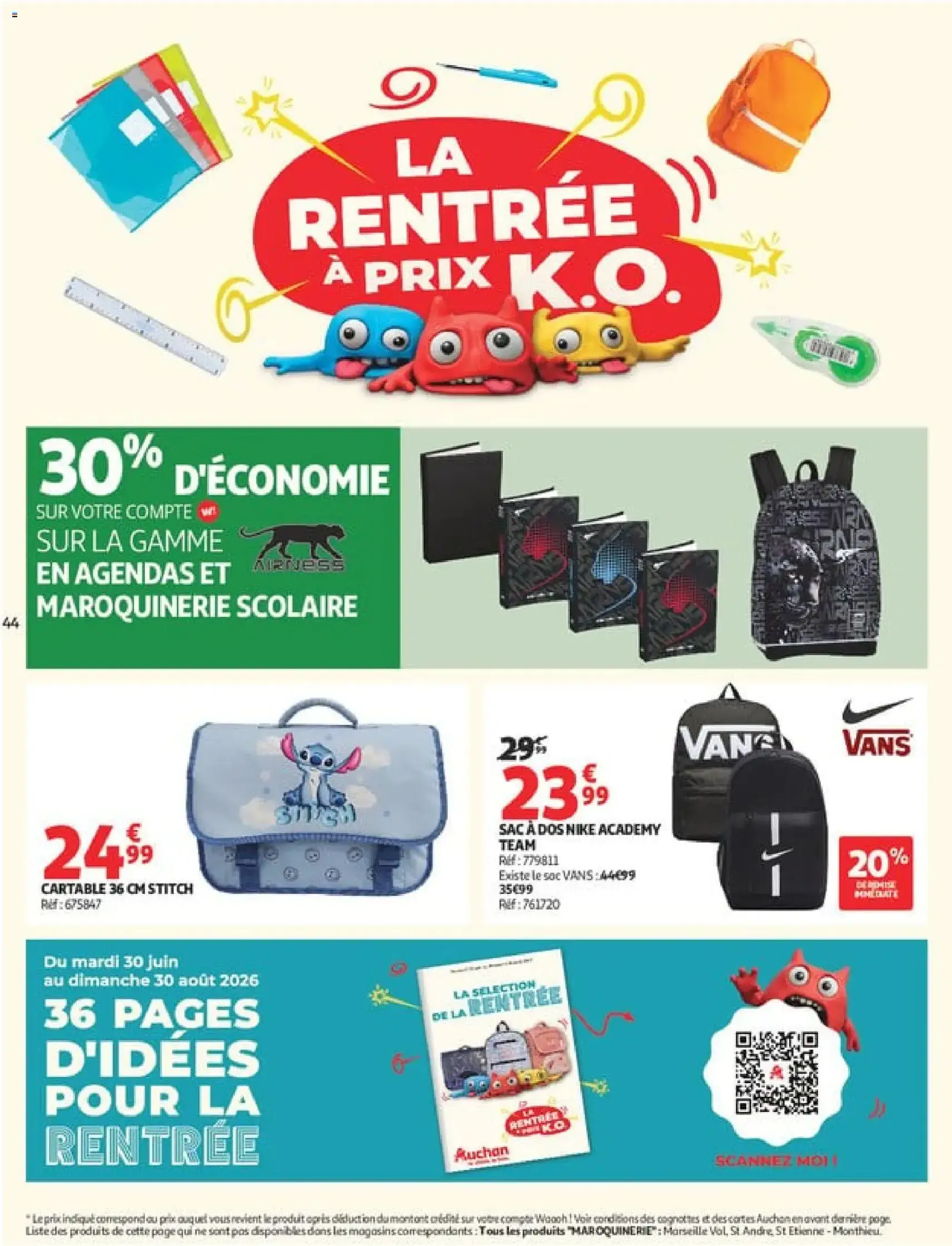 Auchan prospectus - brochure valable à partir du 07/07/2026, page 44 sur 54