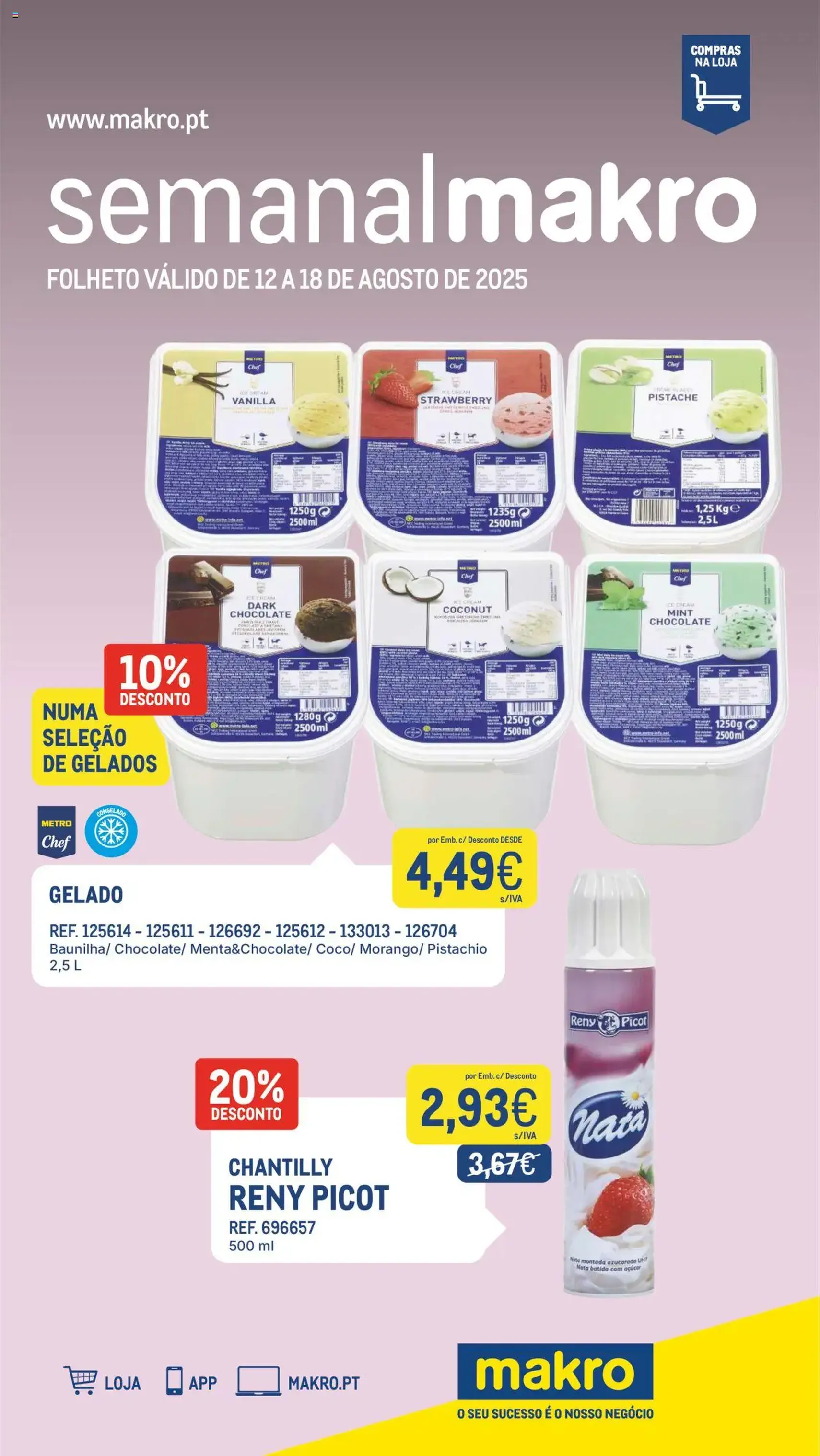 Makro folheto - folheto válido a partir de 12/08/2025 página 1 de 20