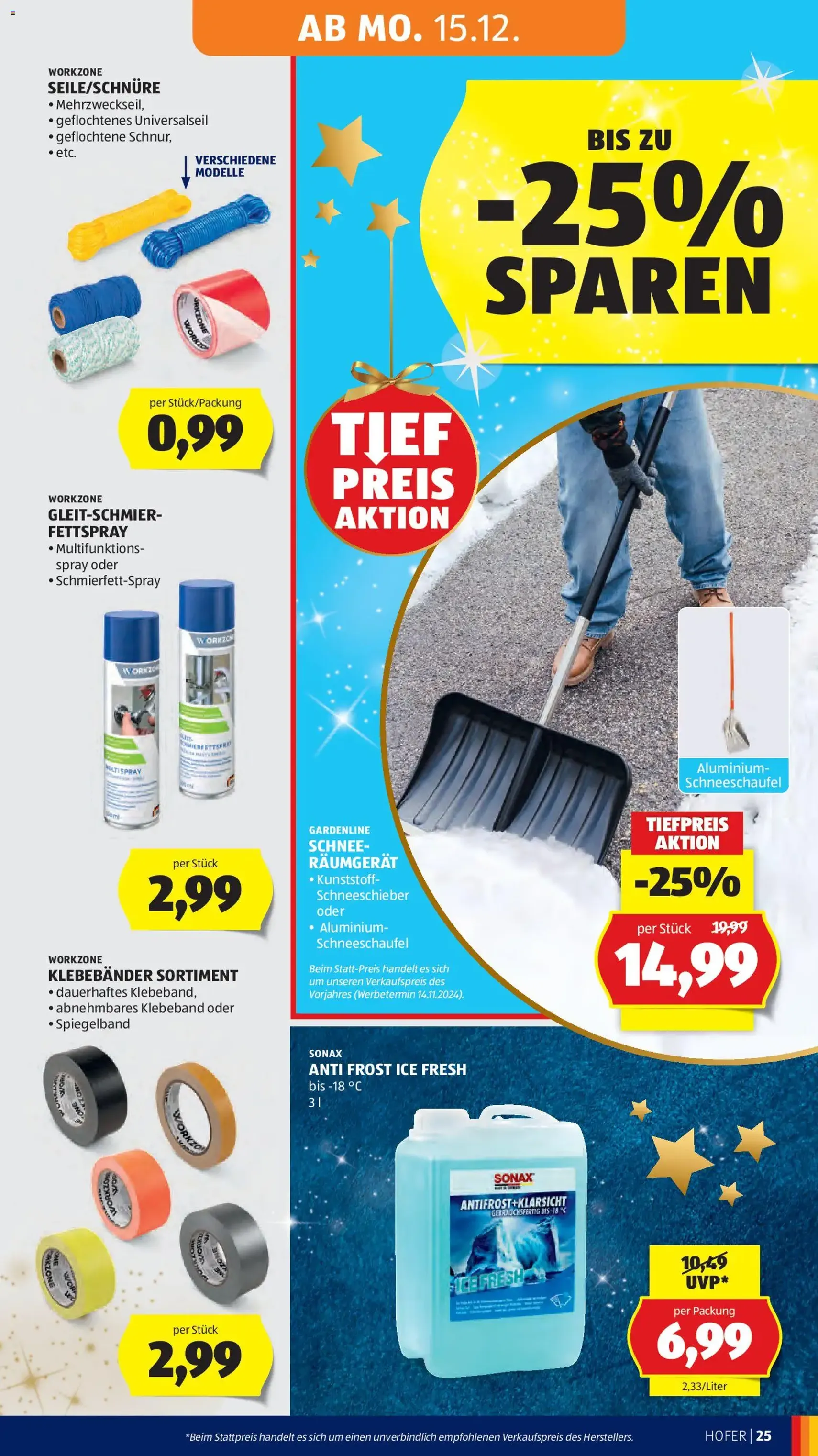 Hofer Flugblatt - Gültiger Prospekt ab 12.12.2025, Seite 37 von insgesamt 53