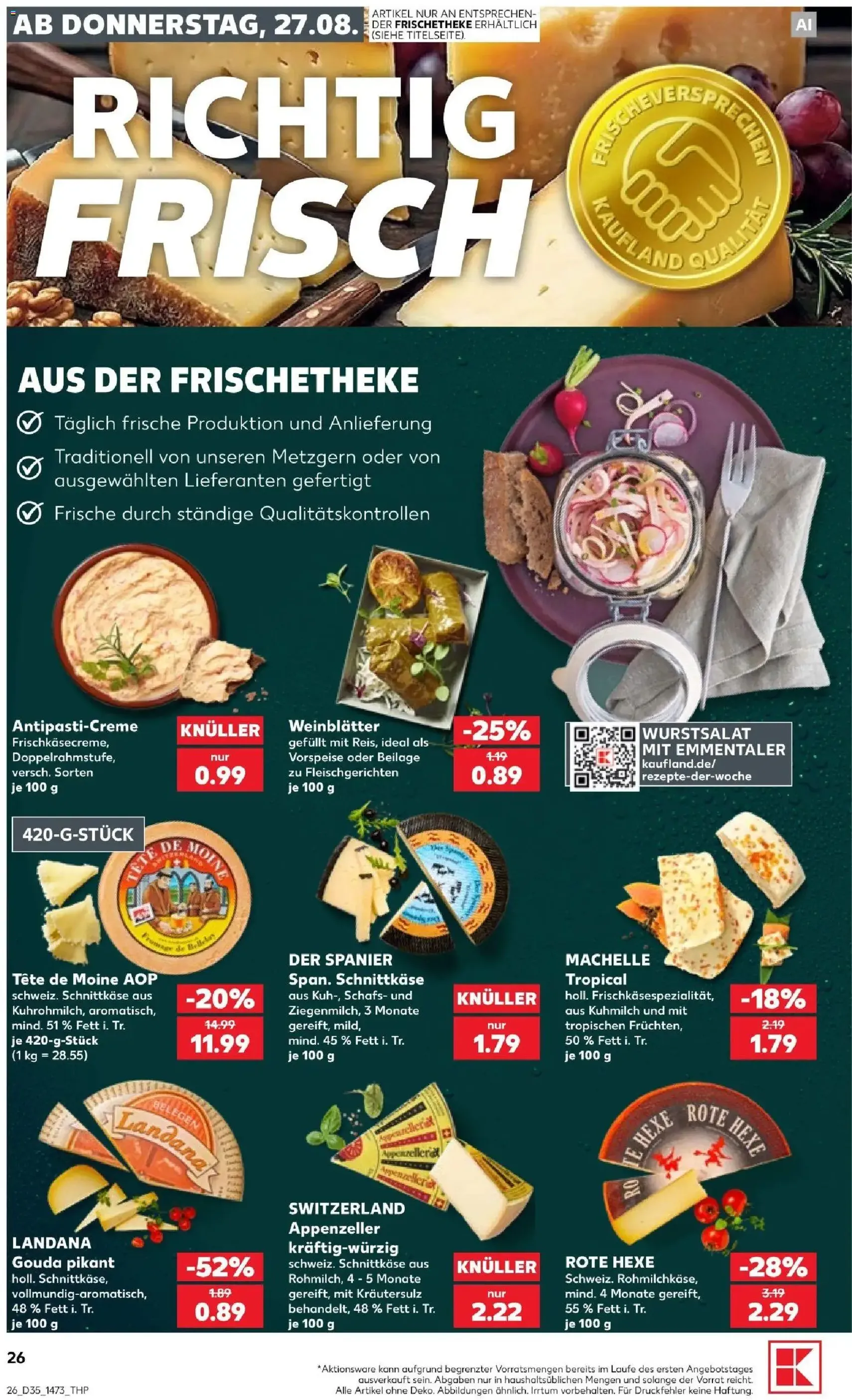 Kaufland Prospekt - Gültiger Prospekt ab 27.08.2026, Seite 26 von insgesamt 60