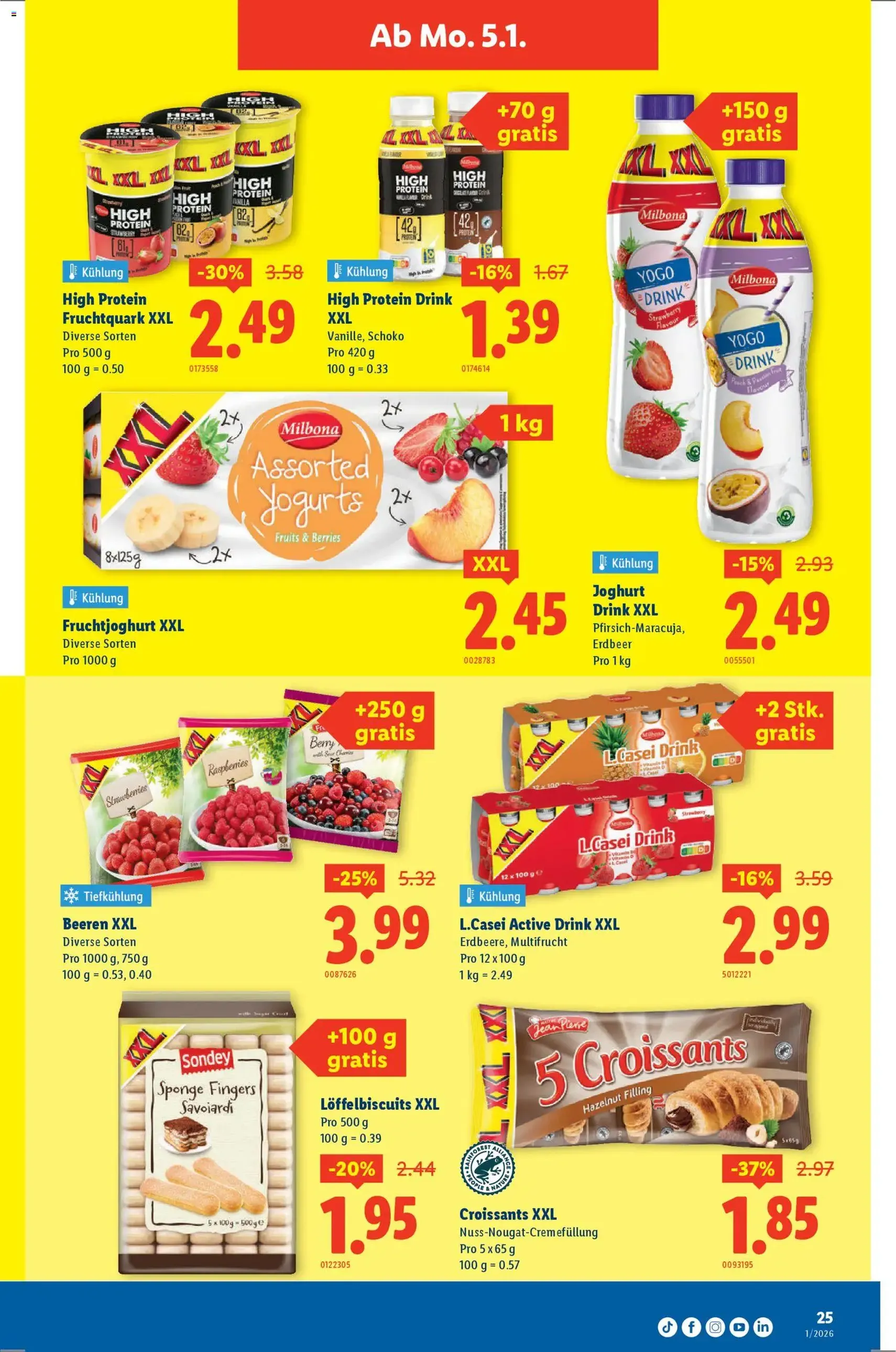 Lidl Aktionen - Gültiger Prospekt ab 31.12.2025, Seite 25 von insgesamt 32