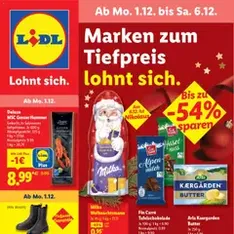 Lidl - Prospekt - Prospekt Vorschau gültig ab 01.12.2025