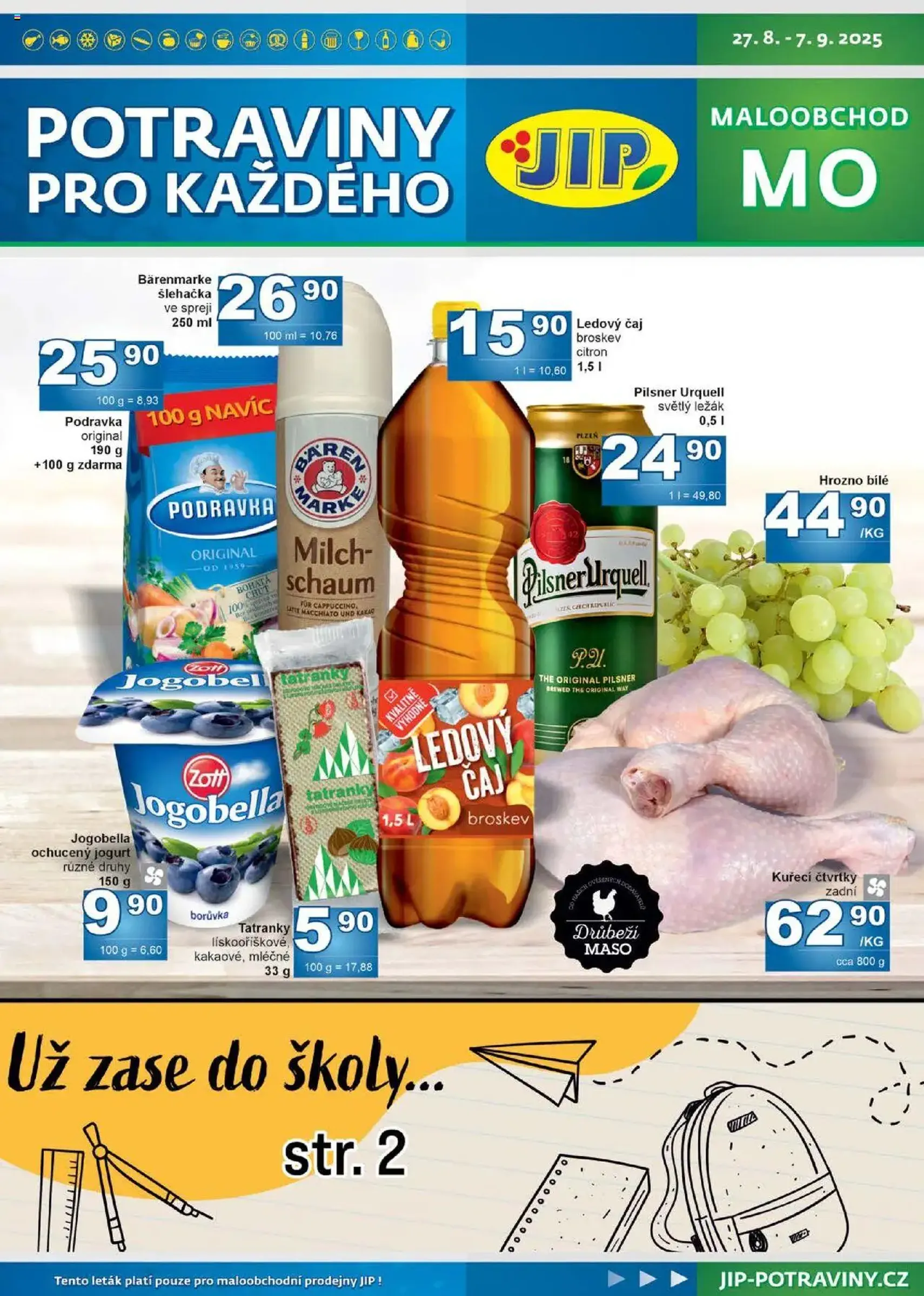 Jip leták - platný leták od 27.08.2025 strana 1 z 12 Jip leták - platný leták od 27.08.2025 strana 1 z 12