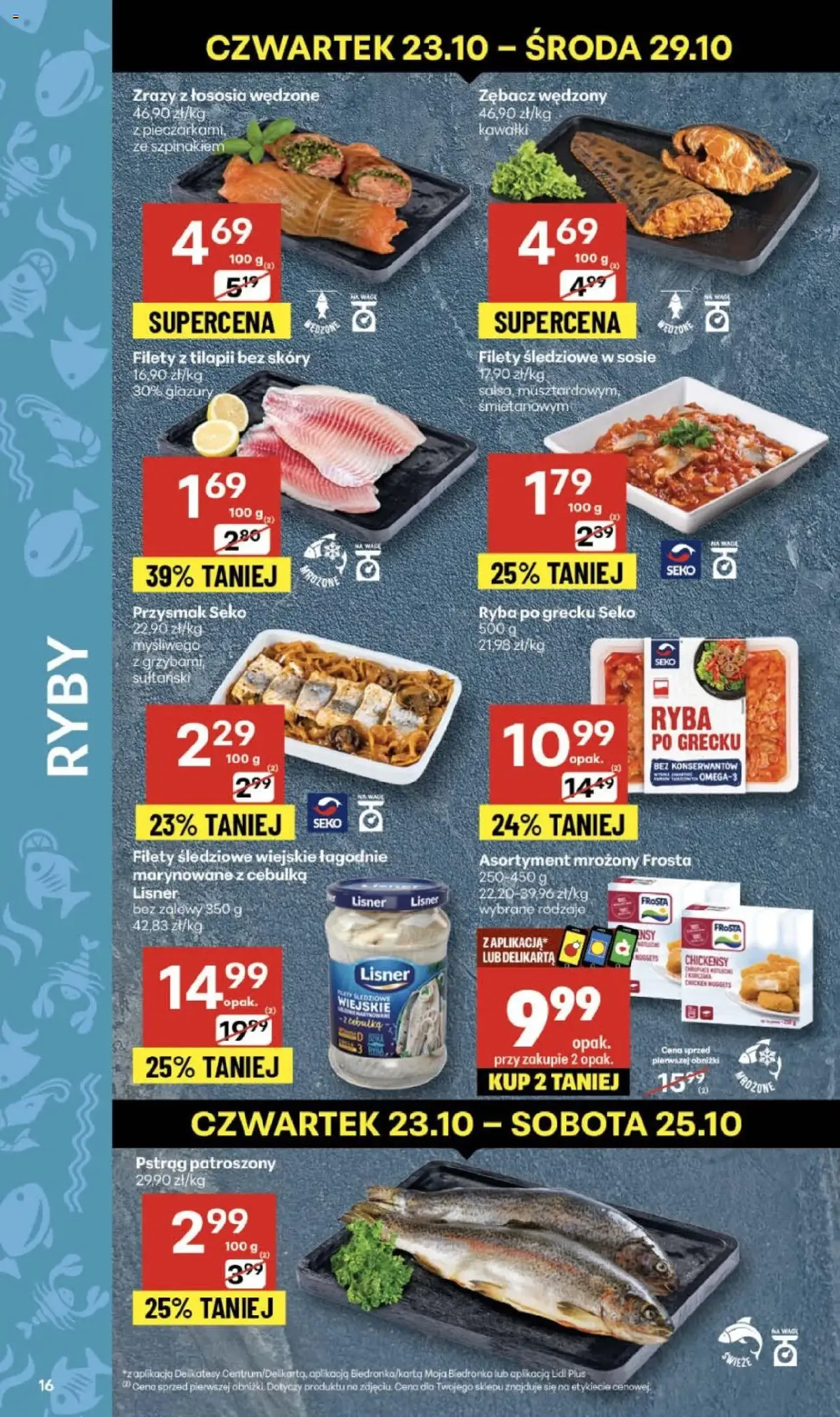 Delikatesy Centrum Gazetka - ważny gazetka od 23.10.2025 strona 16 z 40 Delikatesy Centrum Gazetka - ważny gazetka od 23.10.2025 strona 16 z 40