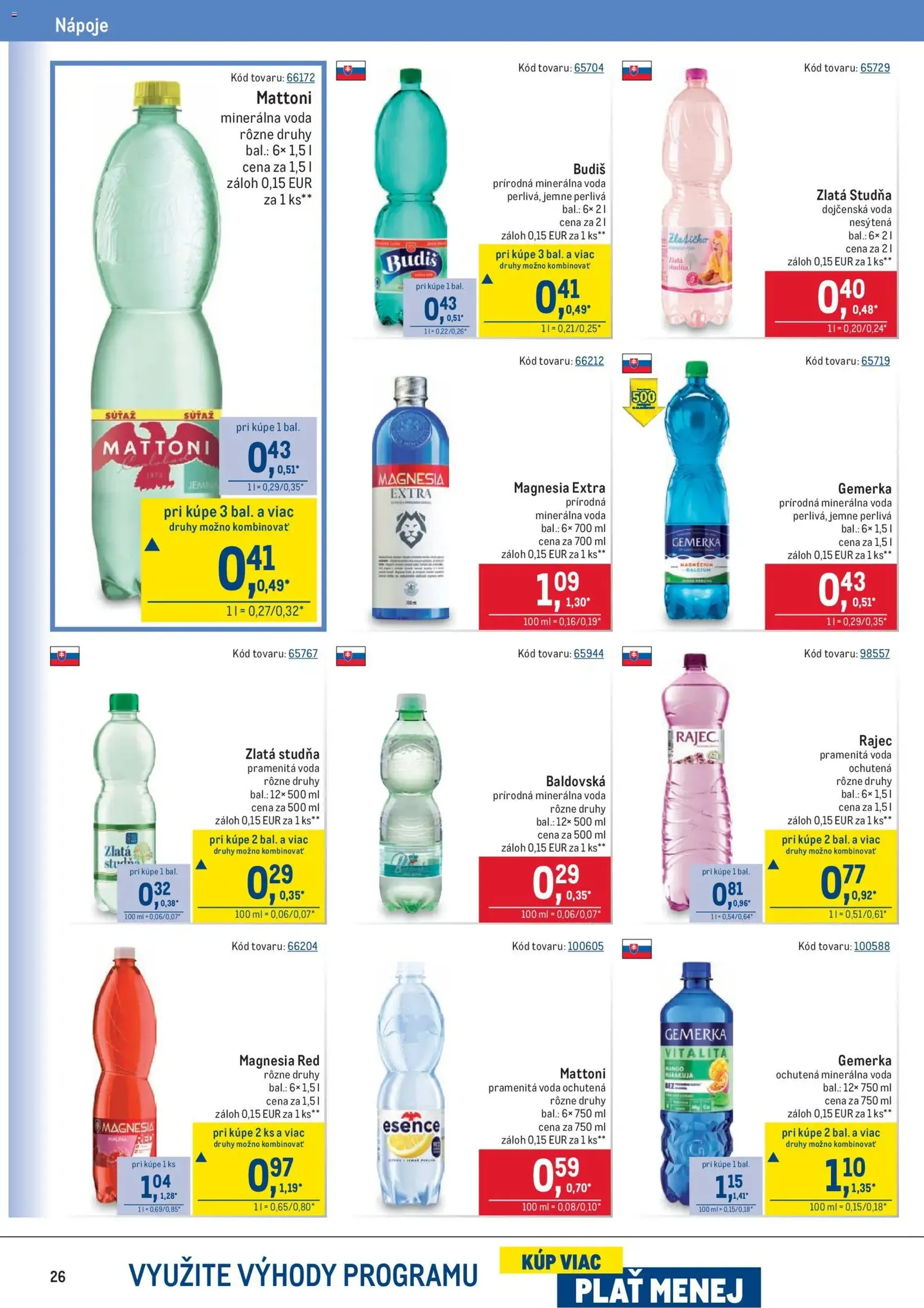 Metro maloobchod - platný leták od 02.01.2026 strana 26 z 40