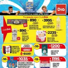 Vista previa del folleto Supermercado DIA Ofertas válido desde 17/06/2026