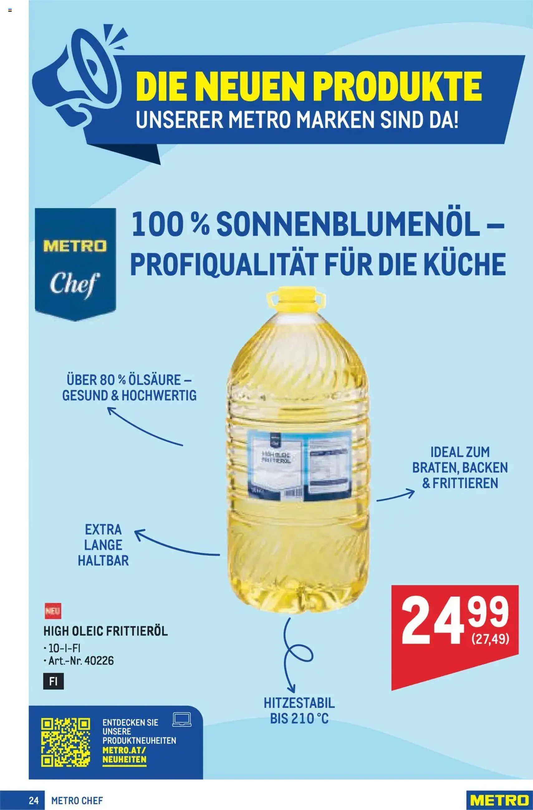 Metro Angebote Profi - Gültiger Prospekt ab 07.08.2025, Seite 24 von insgesamt 64 Metro Angebote Profi - Gültiger Prospekt ab 07.08.2025, Seite 24 von insgesamt 64