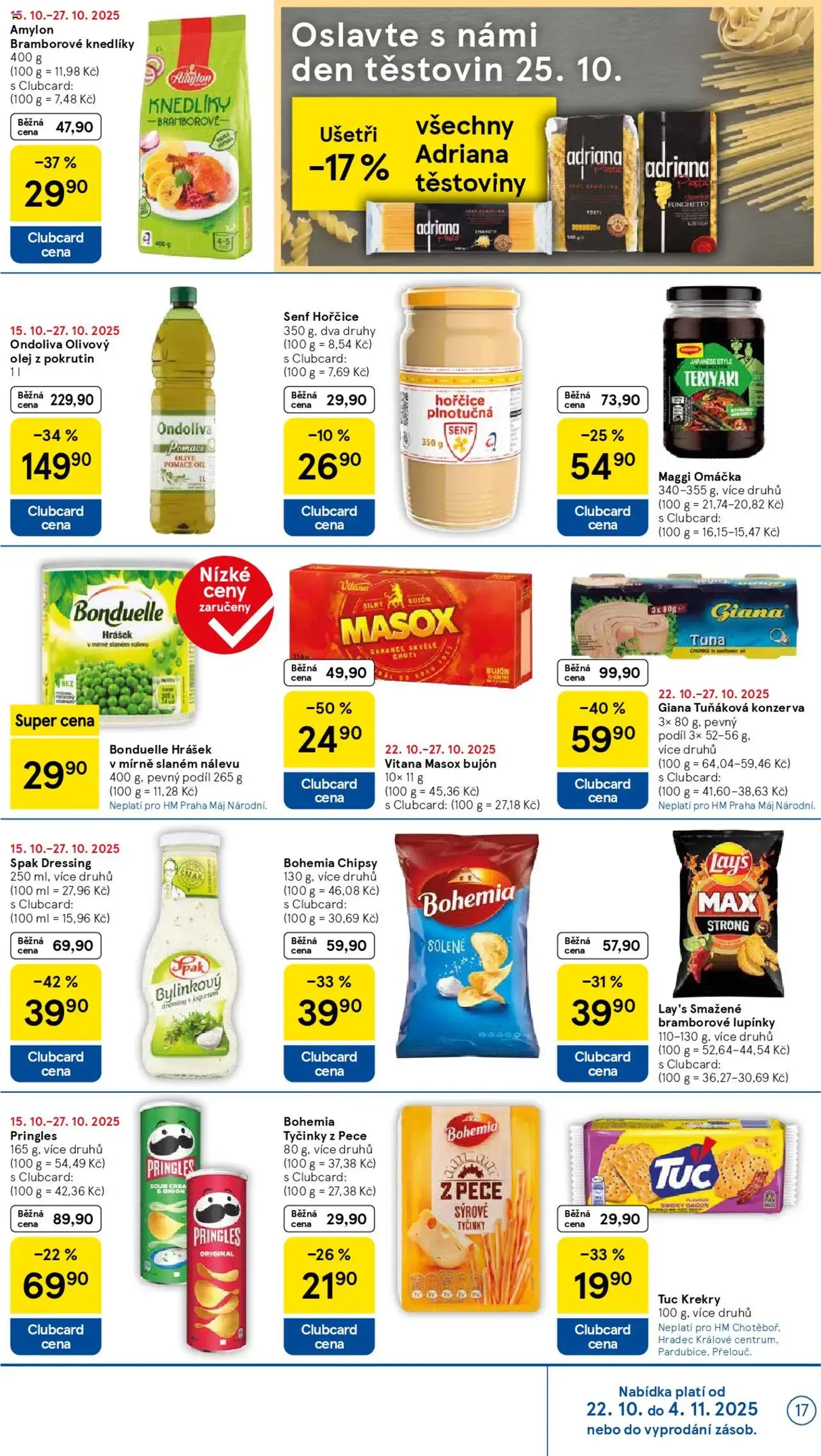 Tesco leták - Hypermarket - platný leták od 22.10.2025 strana 17 z 30 Tesco leták - Hypermarket - platný leták od 22.10.2025 strana 17 z 30