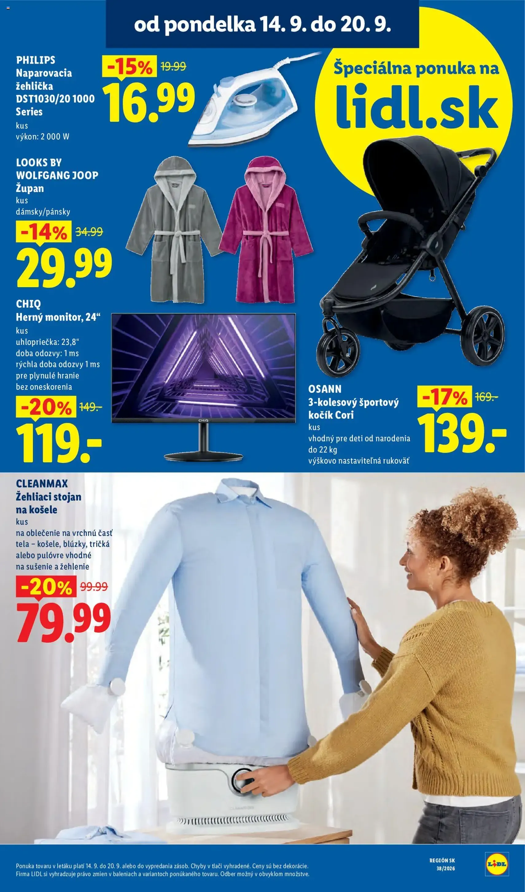 Lidl leták - platný leták od 14.09.2026 strana 9 z 105