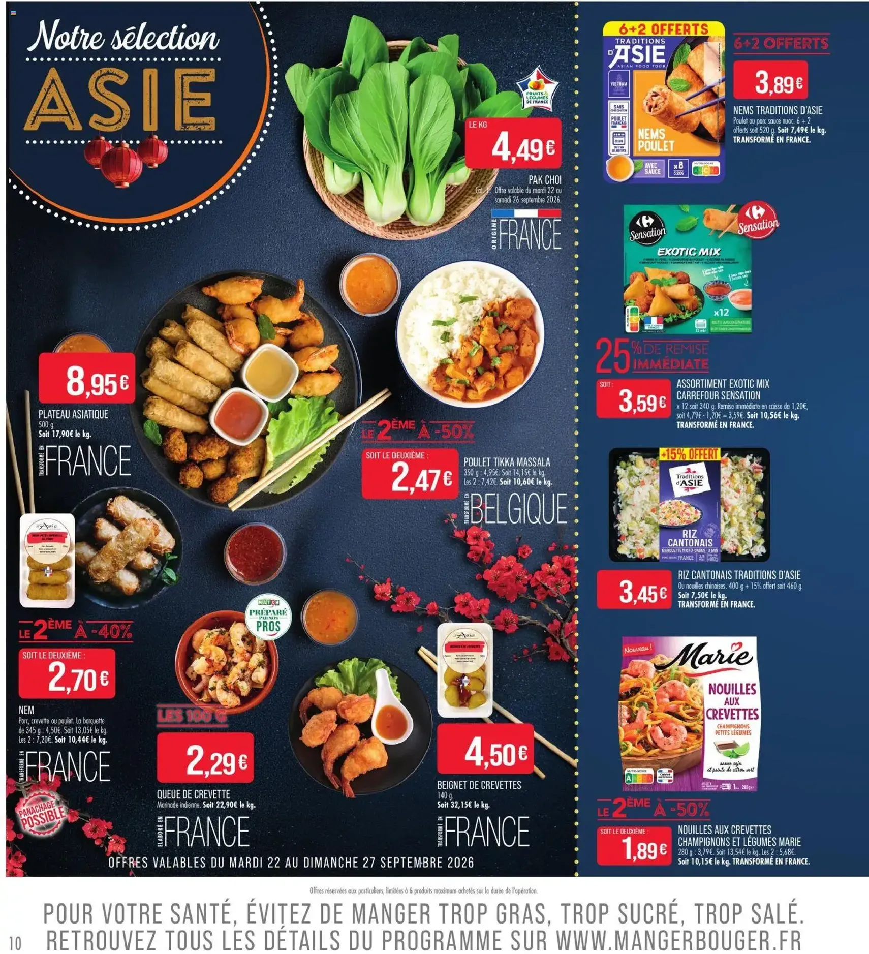 Match Supermarché catalogue - brochure valable à partir du 22/09/2026, page 10 sur 24