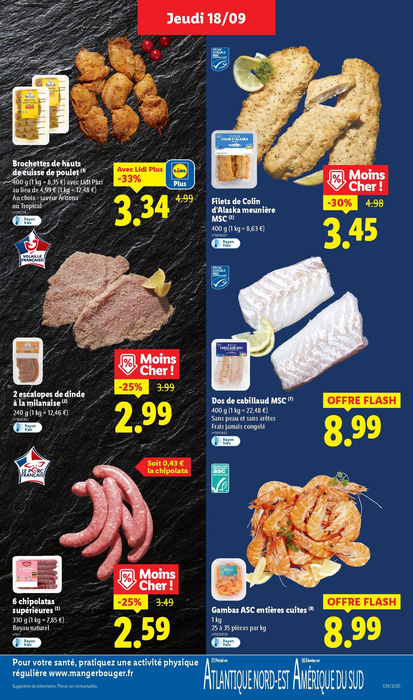 LIDL catalogue semaine 38 - brochure valable à partir du 18/09/2025, page 7 sur 75