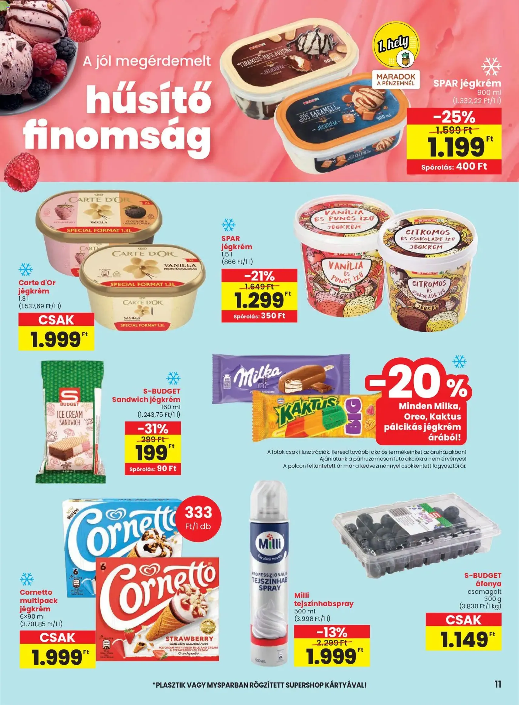 Spar akciós újság - 2026.06.04. érvényes szórólap 11 oldal 20 oldalból