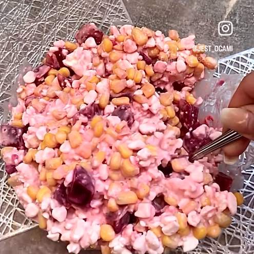 Insalata invernale - insalata di barbabietola e cottage - procedimento 1