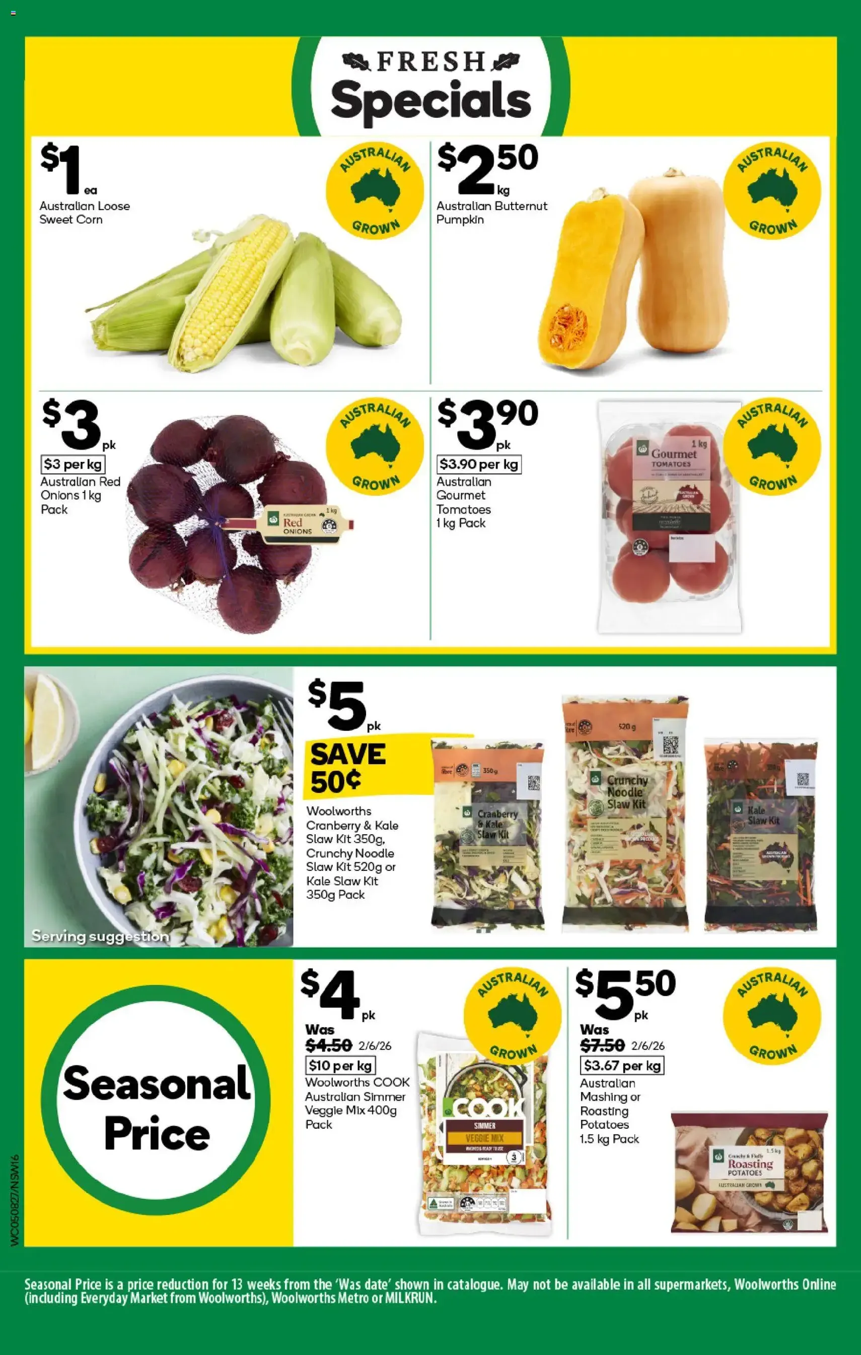 Woolworths catalogue - valid flyer from 05/08/2026, page 16 of 46