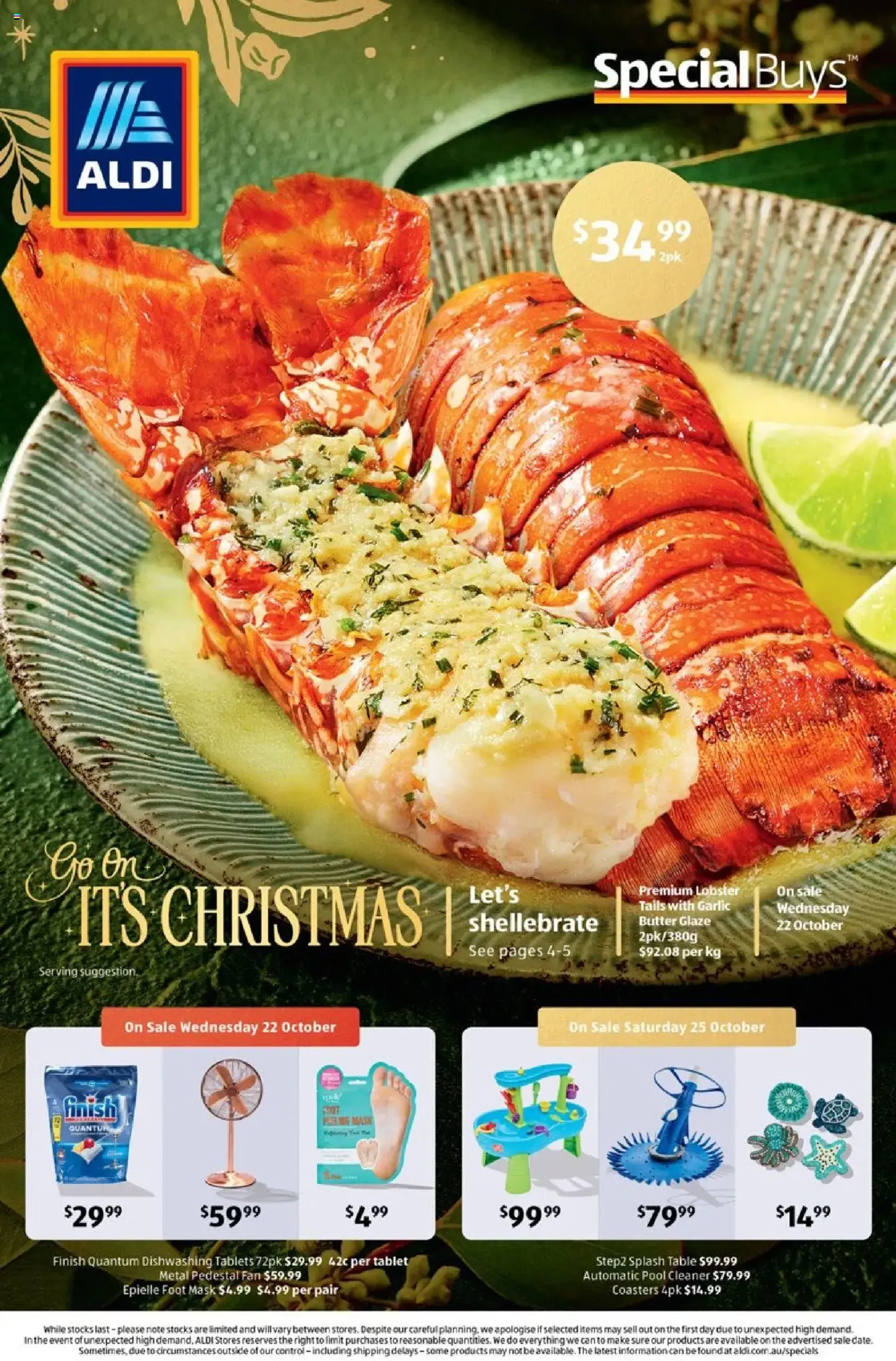 Catalogue Aldi - valid flyer from 22/10/2025, page 1 of 38 Catalogue Aldi - valid flyer from 22/10/2025, page 1 of 38