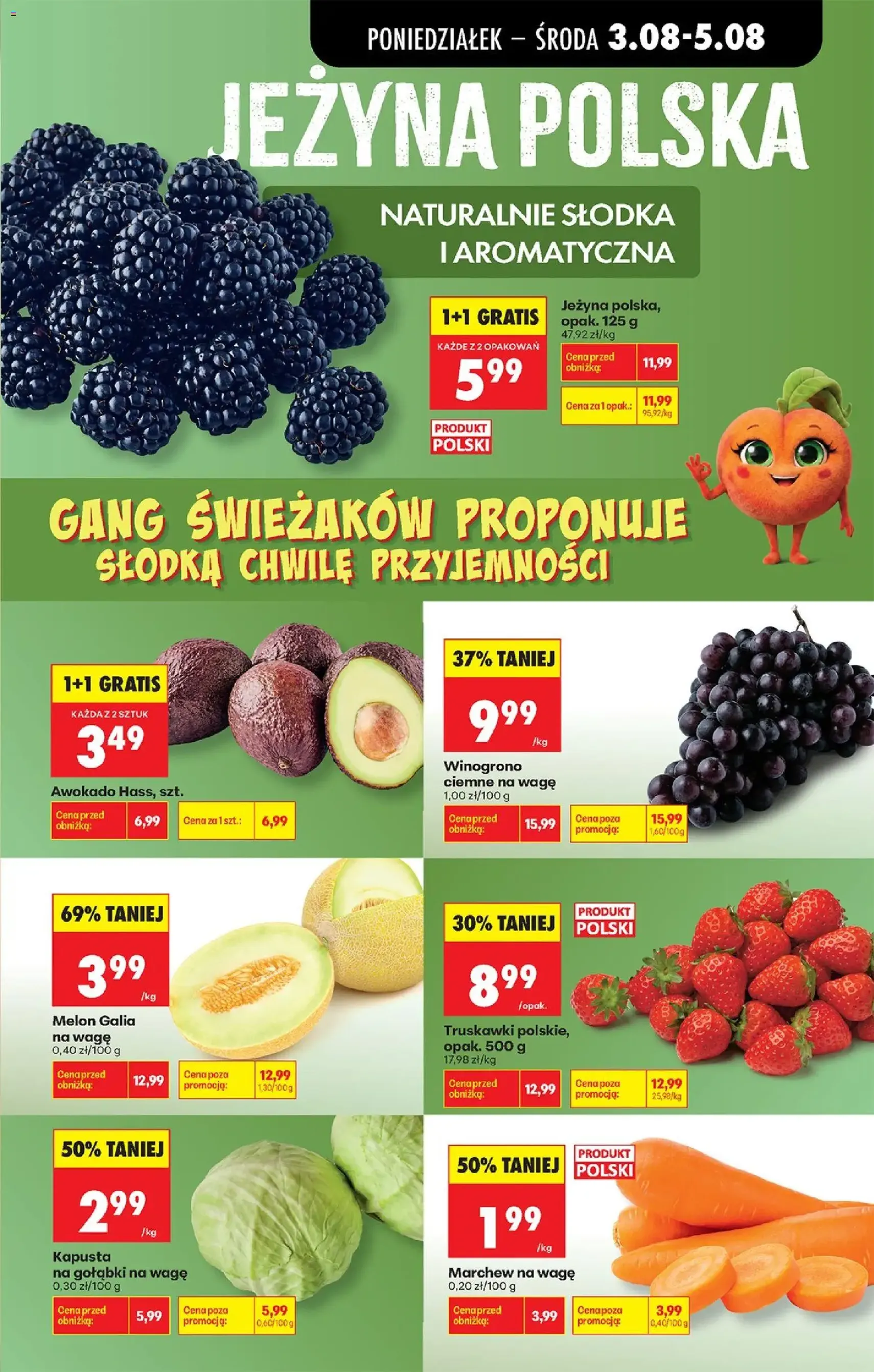 Biedronka gazetka od poniedziałku - ważny gazetka od 03.08.2026 strona 21 z 81