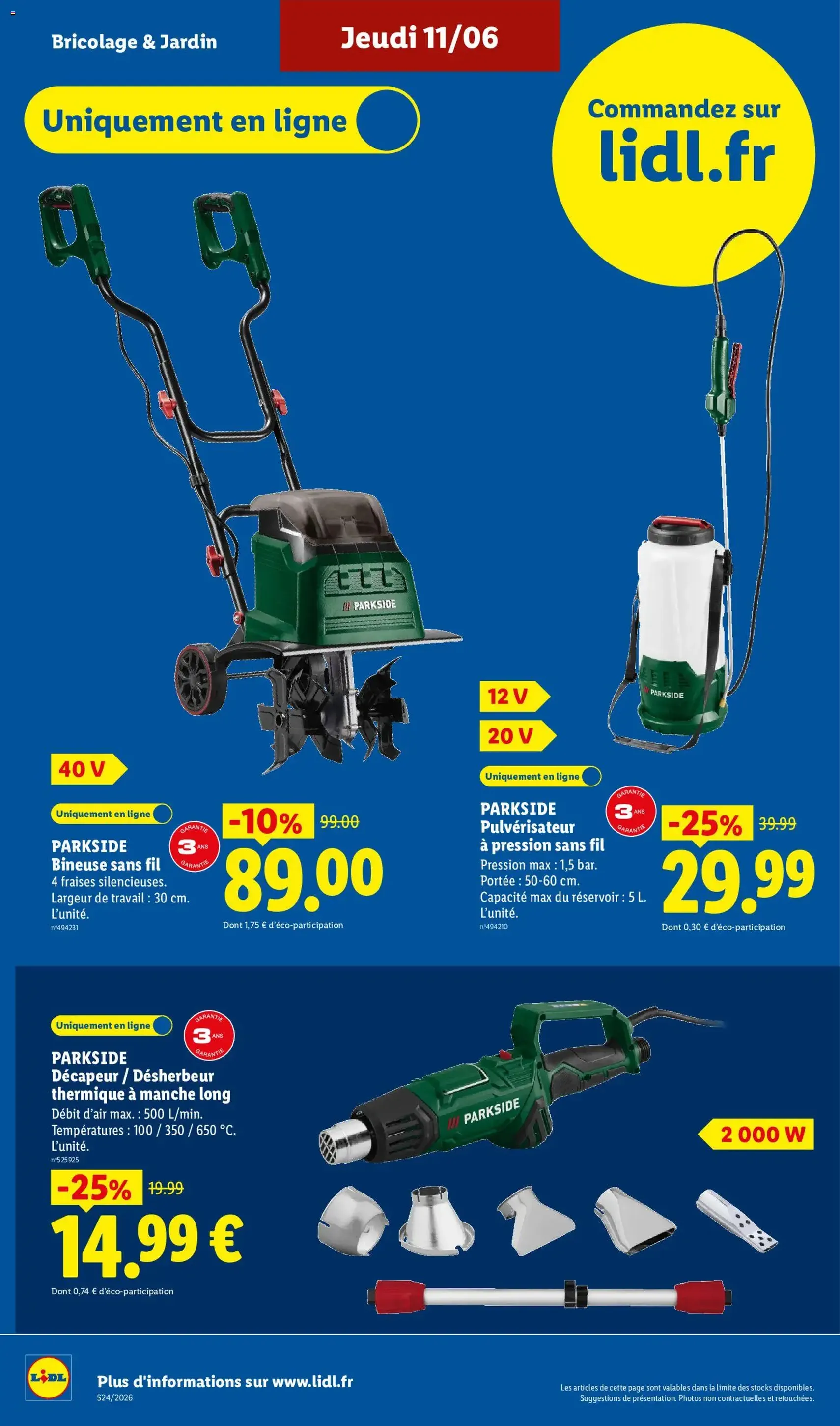 LIDL catalogue - brochure valable à partir du 11/06/2026, page 40 sur 67