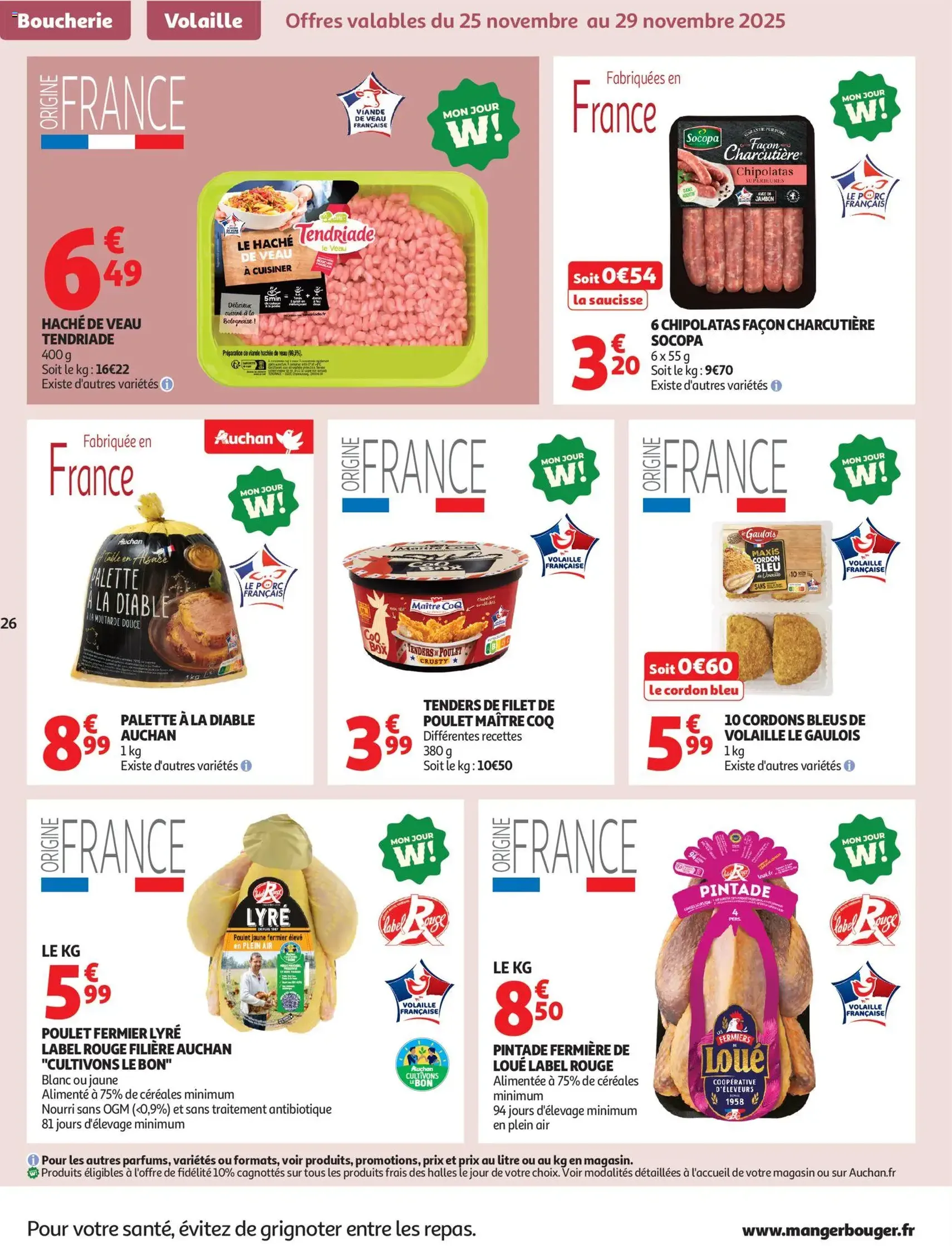 Auchan - Black Friday - geldige folder vanaf 25/11/2025 pagina 26 van 49
