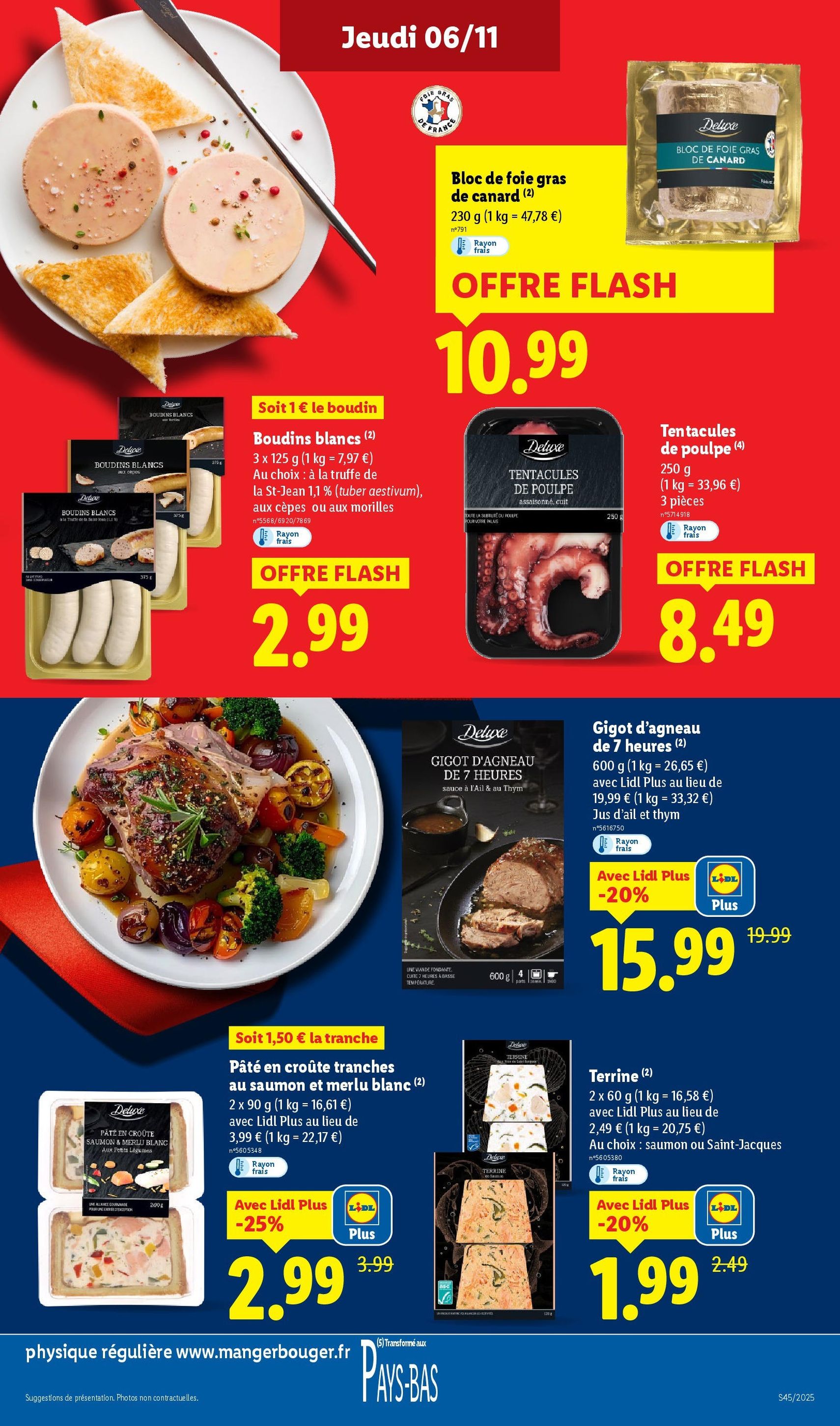 LIDL catalogue semaine 45 - brochure valable à partir du 06/11/2025, page 23 sur 95
