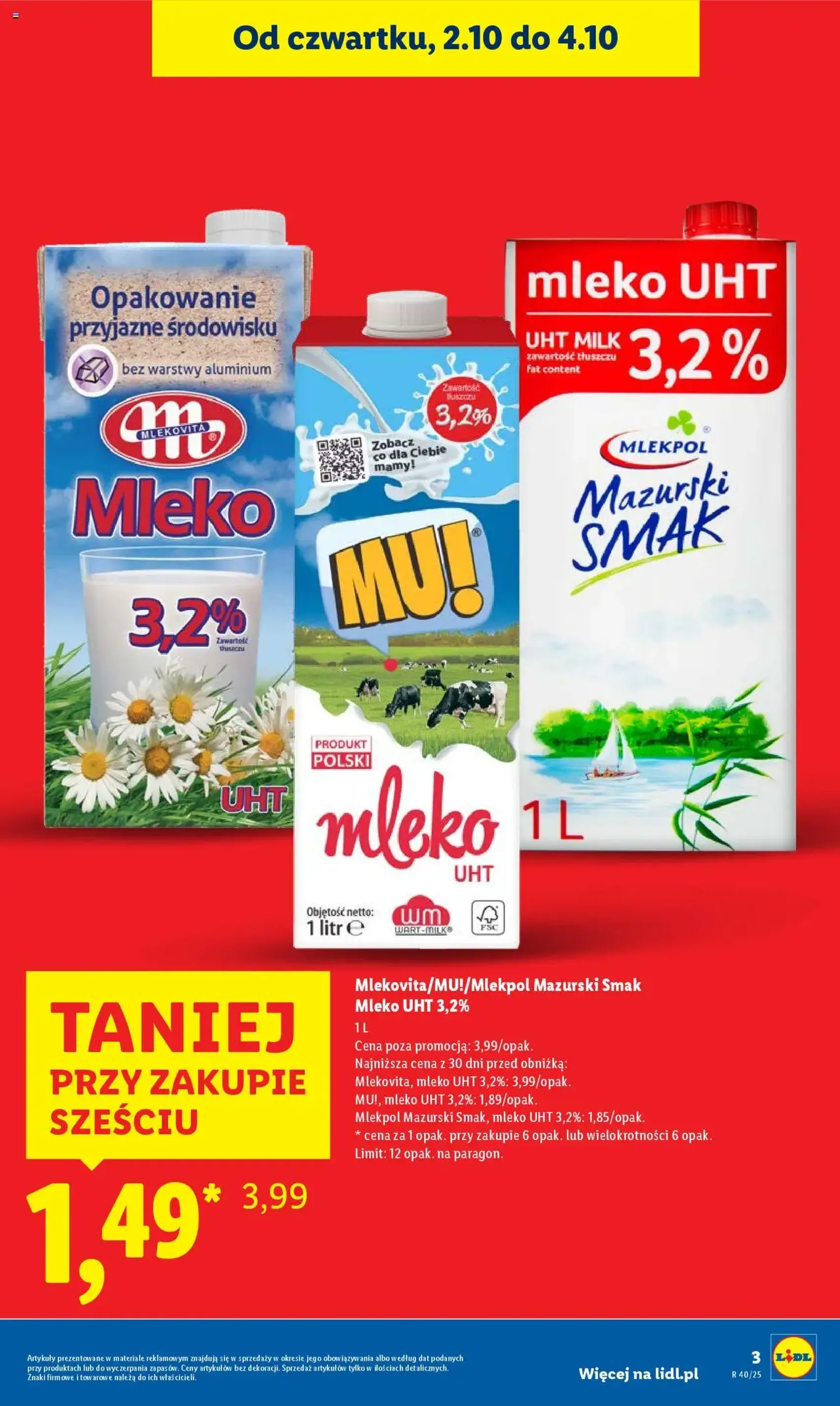 Lidl Gazetka - ważny gazetka od 02.10.2025 strona 3 z 74