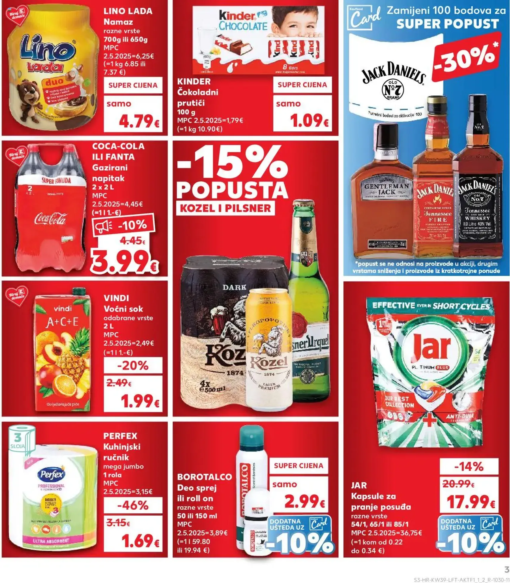 Kaufland HR - Osijek - 2025.09.24. érvényes szórólap 3 oldal 32 oldalból
