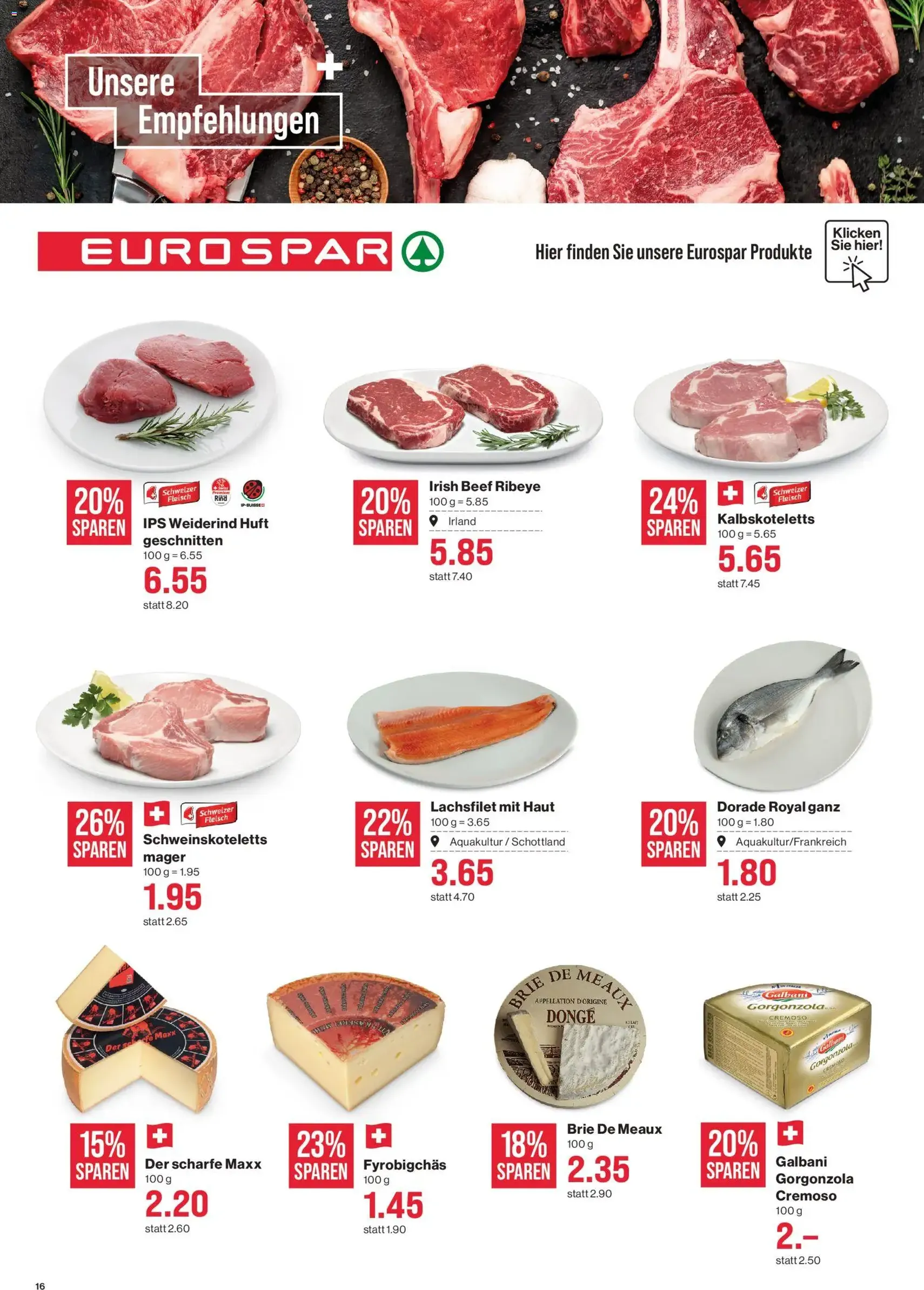 SPAR aktionen - Gültiger Prospekt ab 13.08.2026, Seite 16 von insgesamt 17