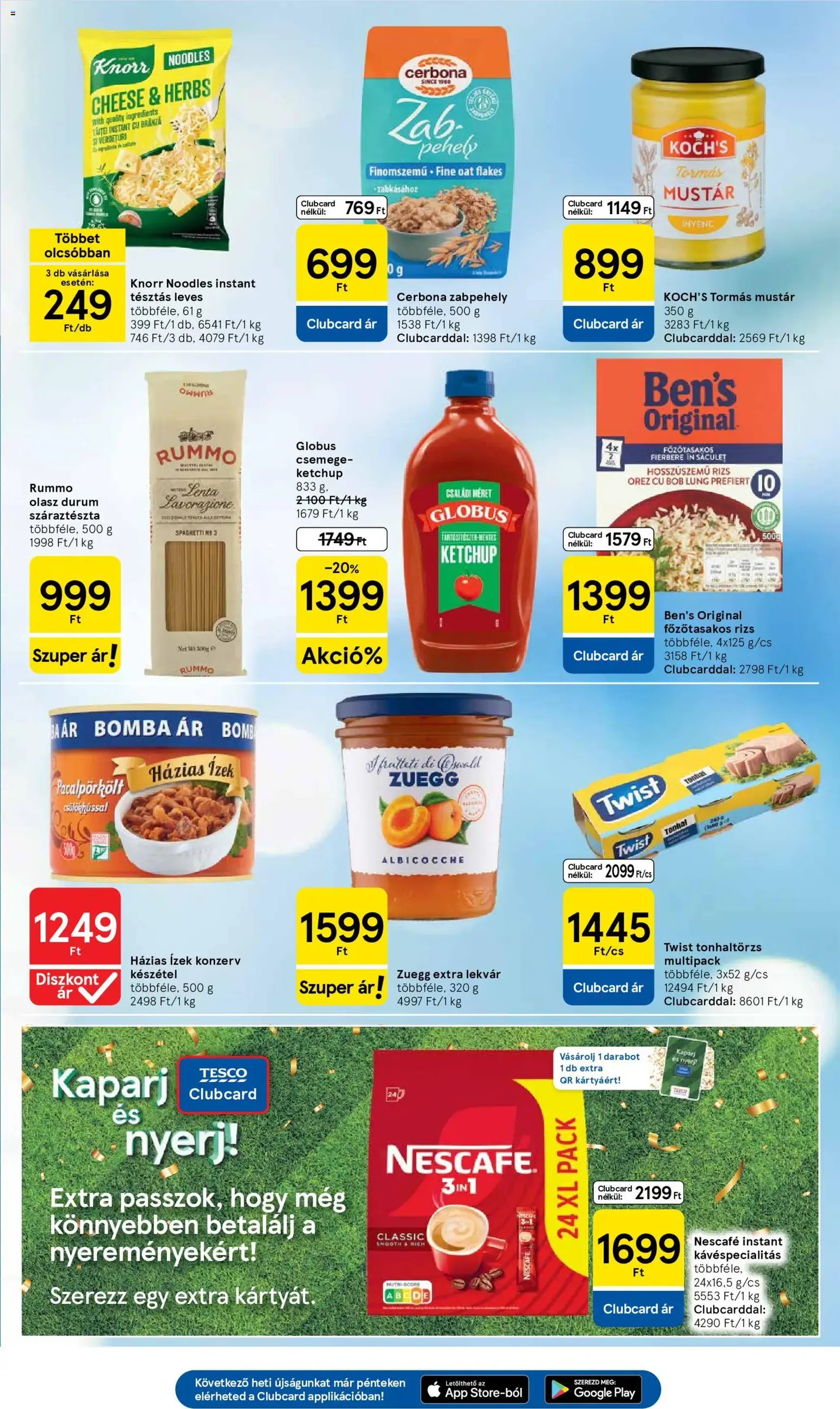 Tesco aktuális akciós újság - 2026.06.18. érvényes szórólap 21 oldal 38 oldalból