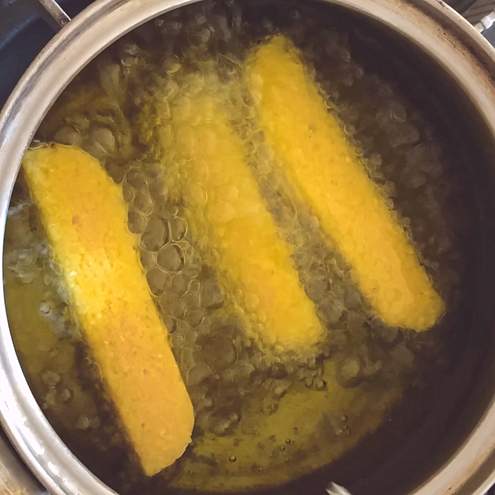 Polenta fritta - procedimento 1