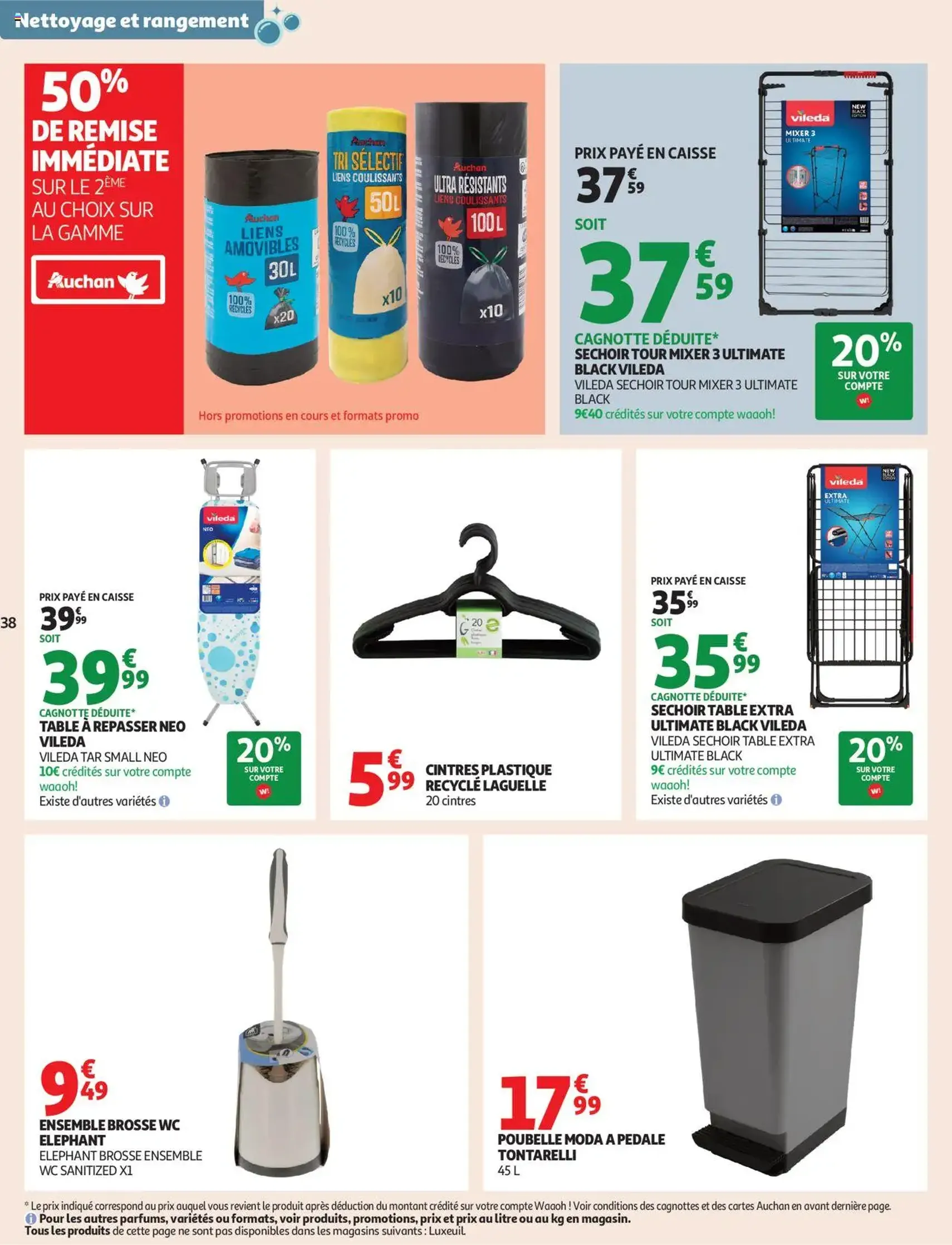Auchan prospectus - brochure valable à partir du 09/09/2025, page 38 sur 60 Auchan prospectus - brochure valable à partir du 09/09/2025, page 38 sur 60