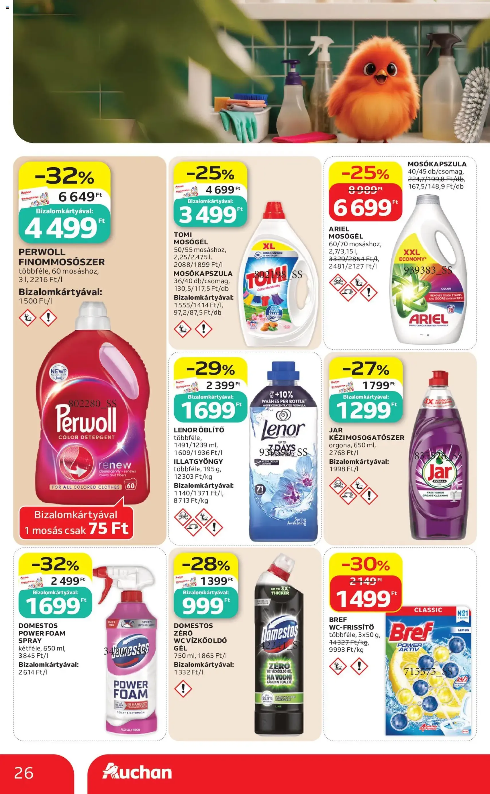 Auchan akciós újság - 2026.06.18. érvényes szórólap 26 oldal 40 oldalból