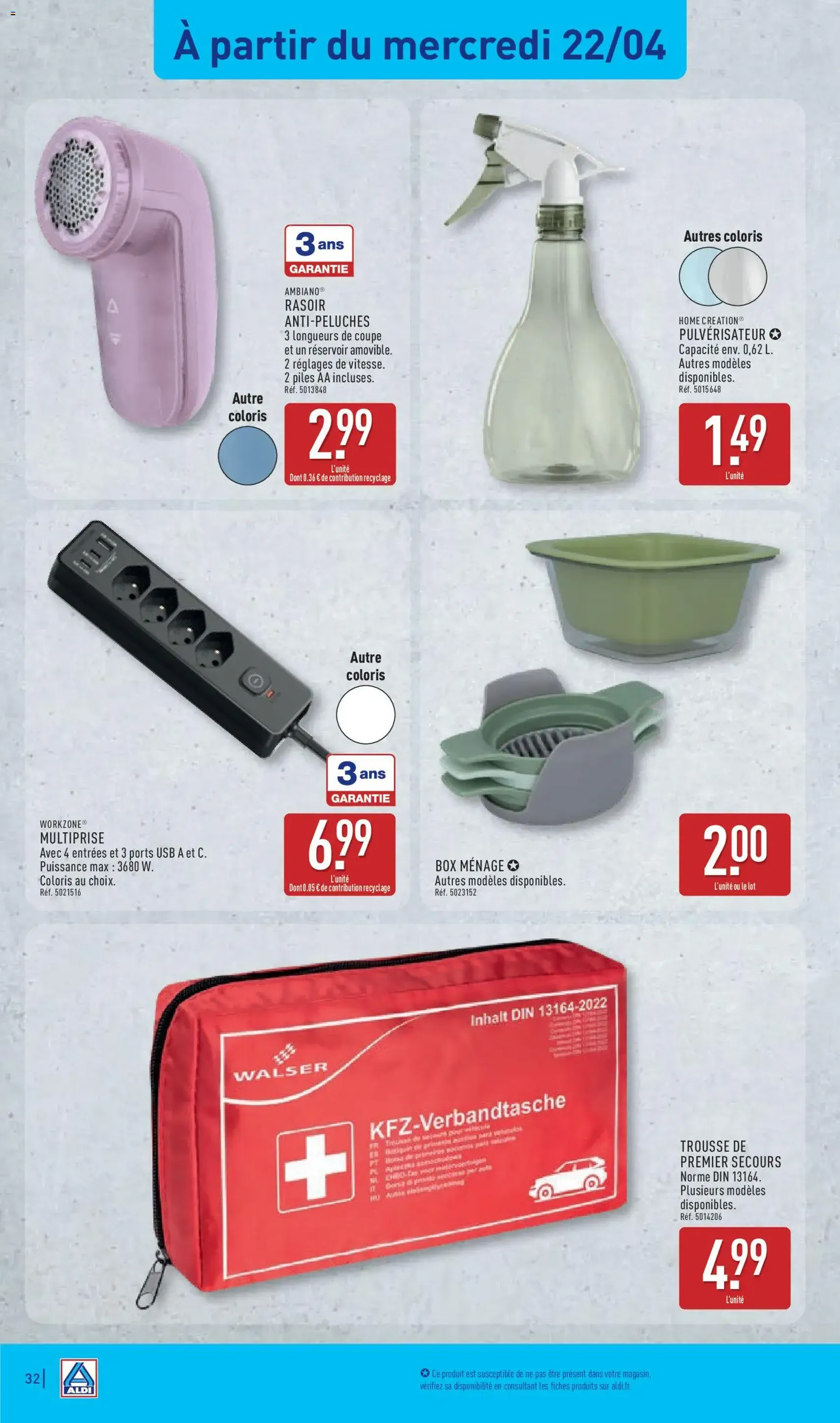 Aldi catalogue - brochure valable à partir du 21/04/2026, page 34 sur 44
