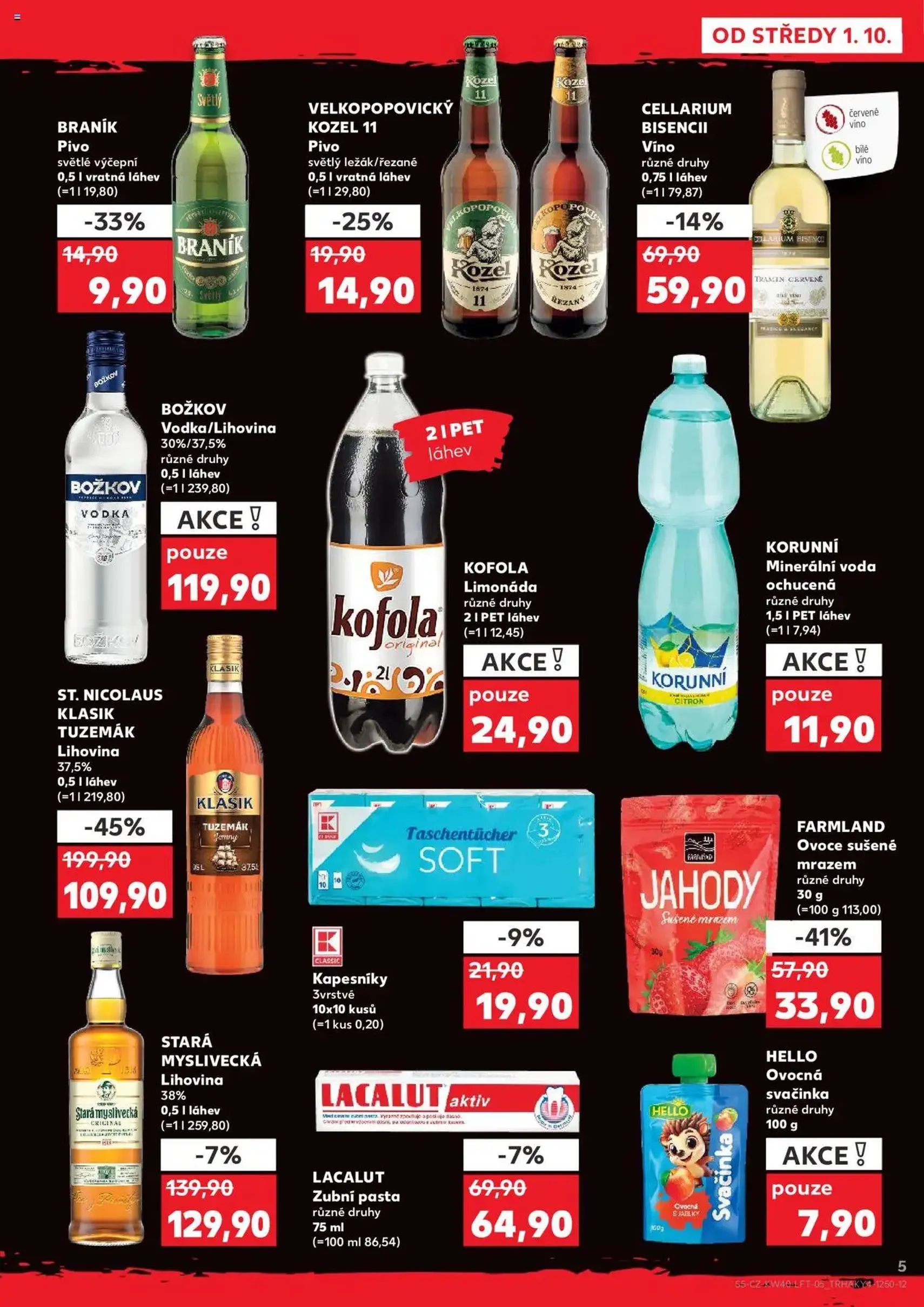 Kaufland leták - platný leták od 01.10.2025 strana 5 z 90