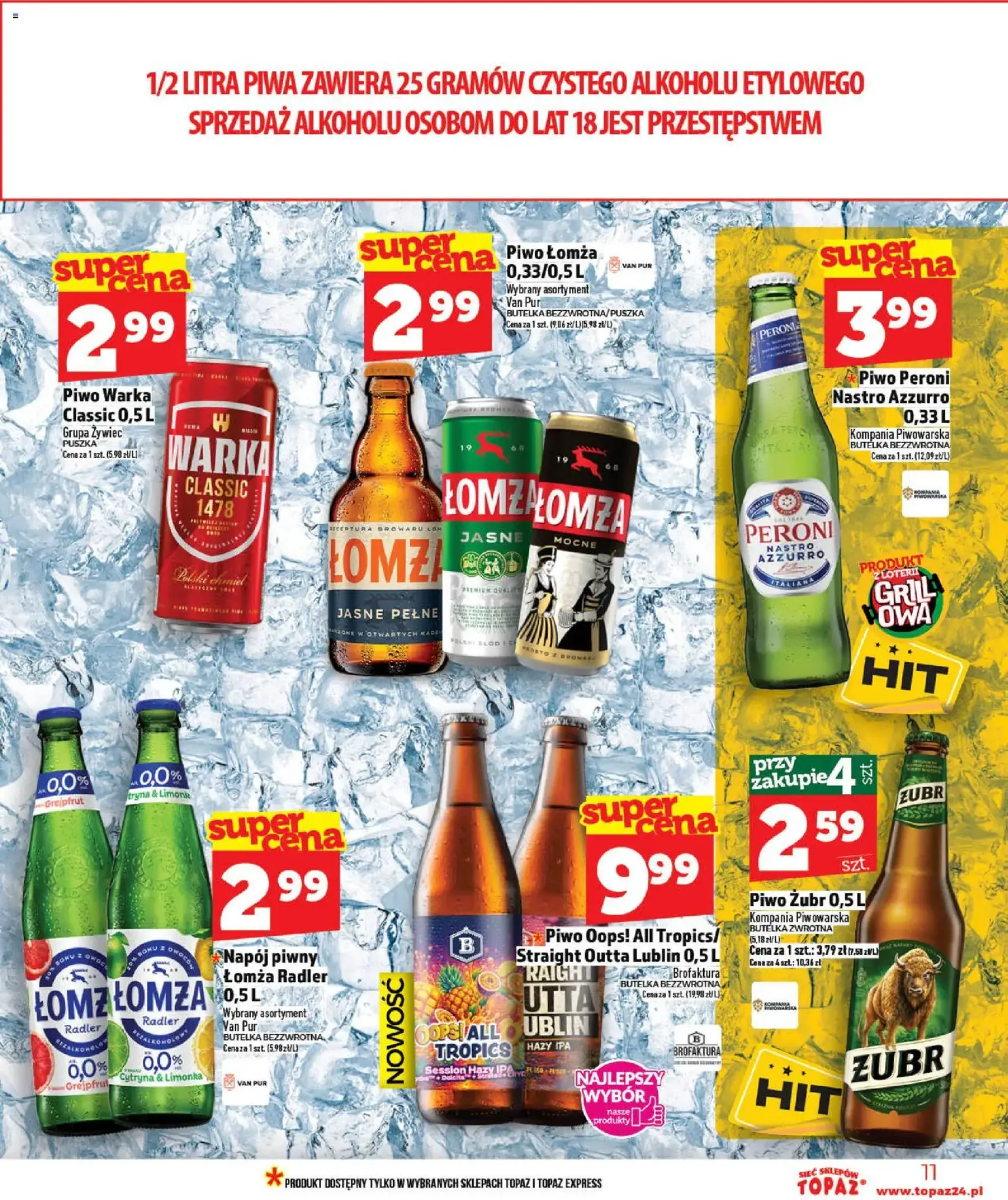 Topaz gazetka - ważny gazetka od 07.05.2026 strona 11 z 40