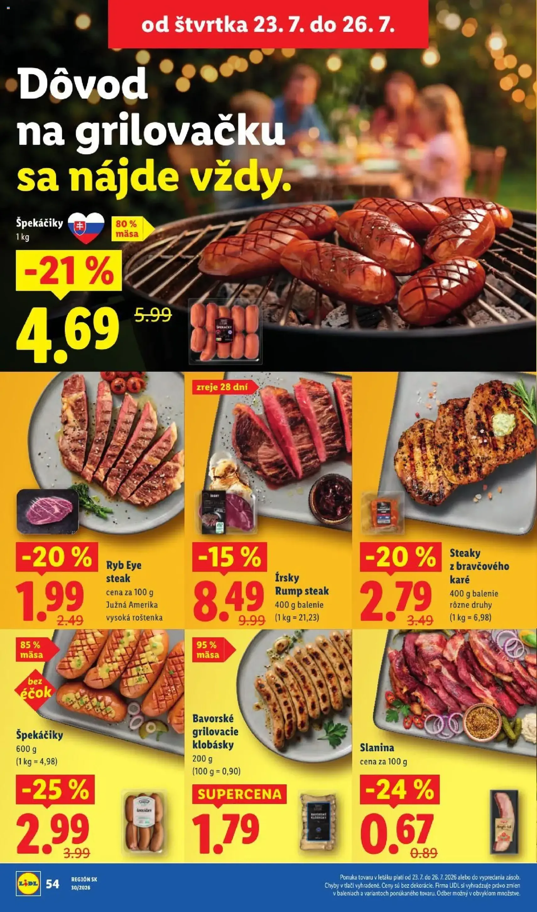 Lidl leták - platný leták od 20.07.2026 strana 76 z 108