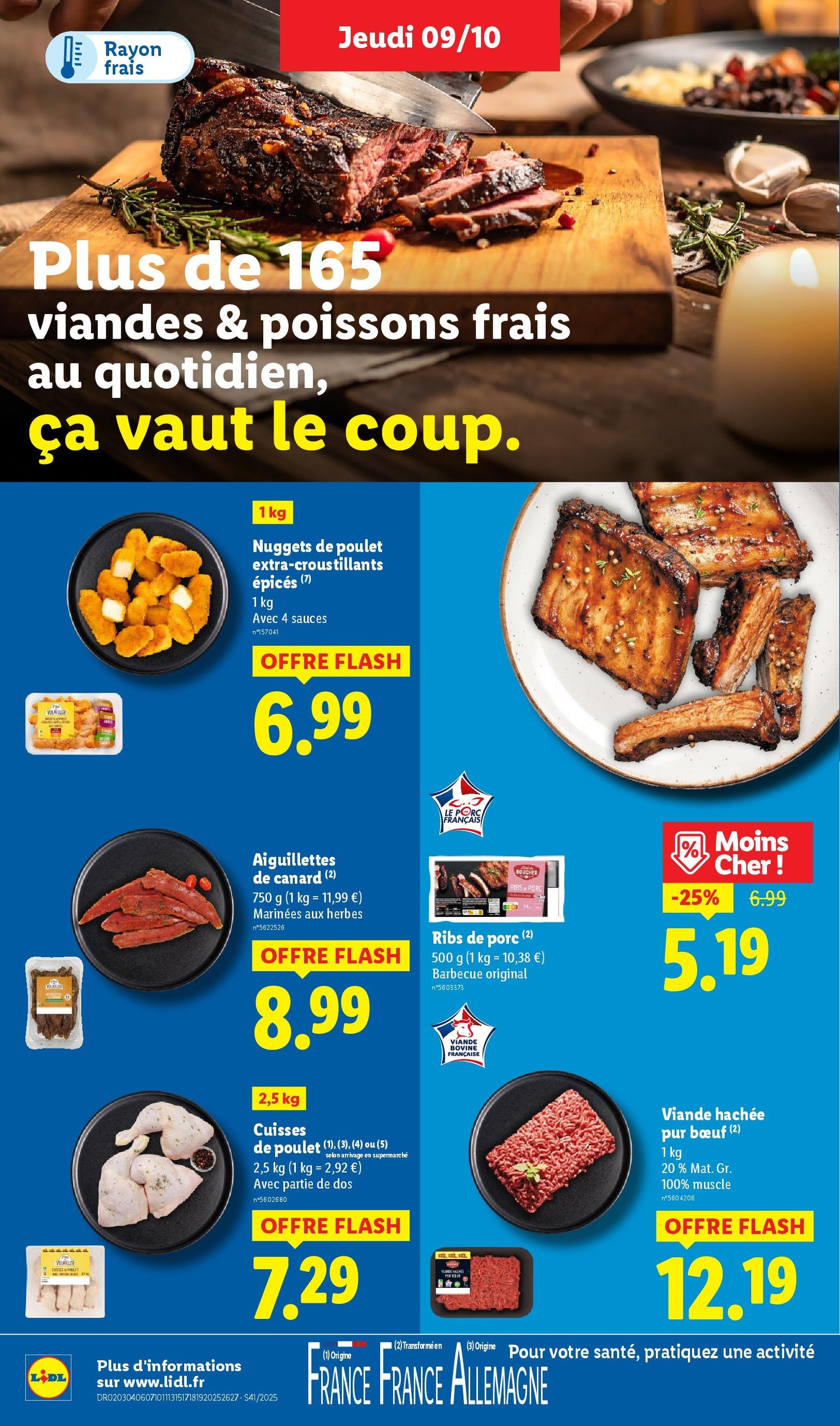 LIDL catalogue semaine 41 - brochure valable à partir du 09/10/2025, page 8 sur 73