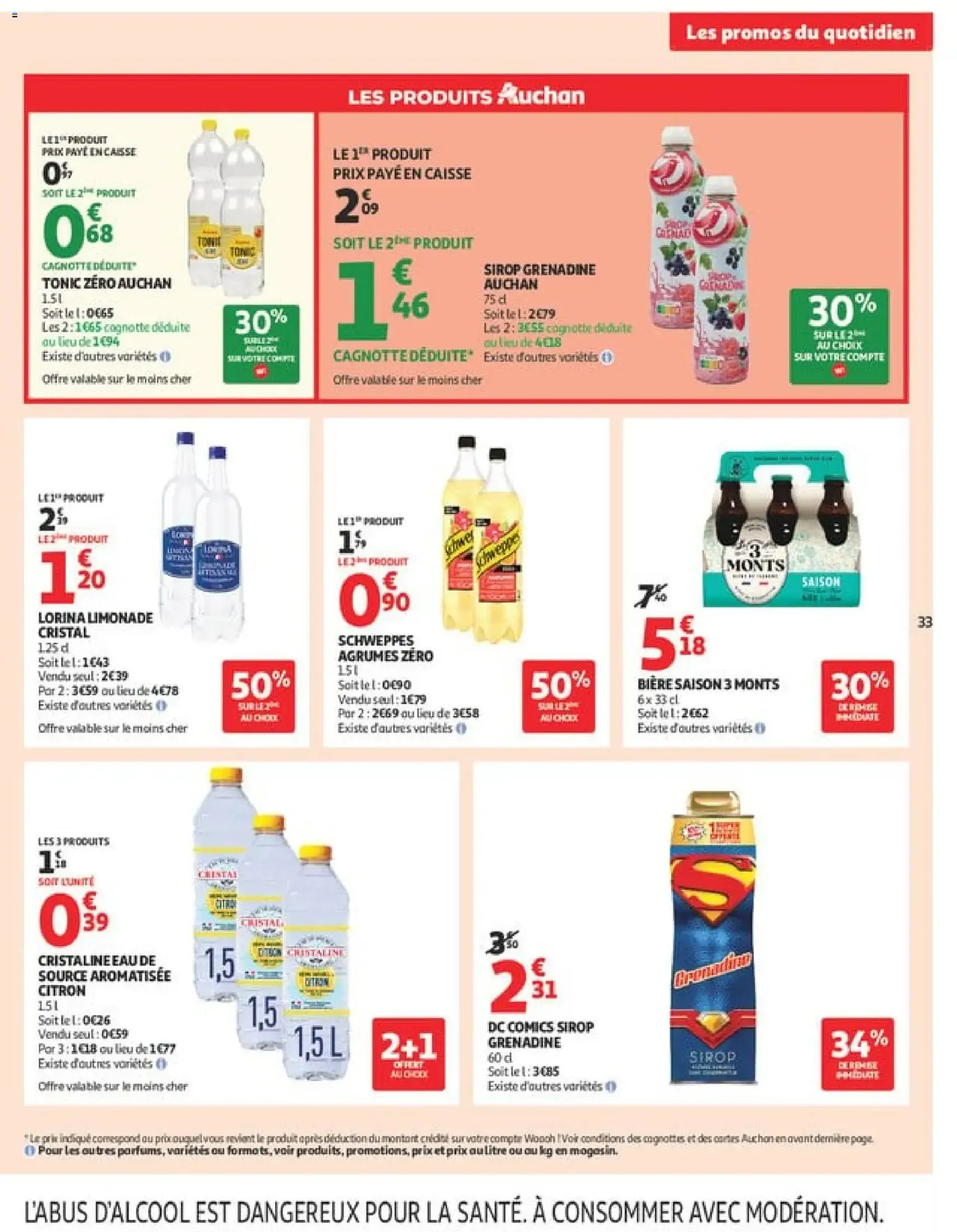 Auchan prospectus - brochure valable à partir du 24/03/2026, page 33 sur 36