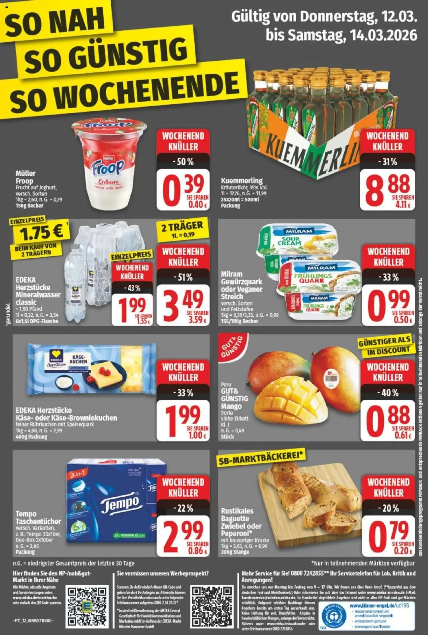 NP Discount Prospekt - Gültiger Prospekt ab 09.03.2026, Seite 12 von insgesamt 15