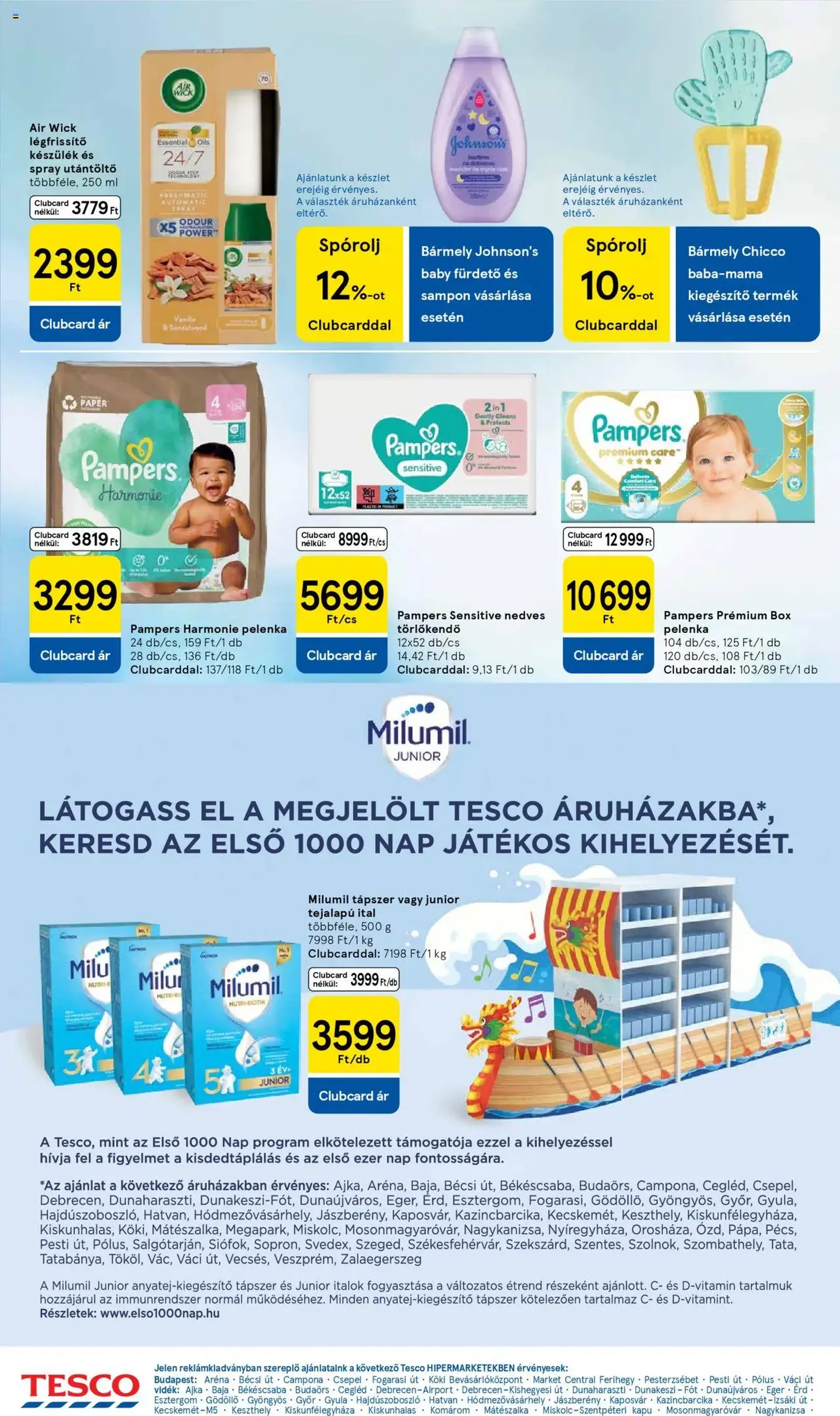 Tesco Hipermarket - Akciós újság - 2025.10.09. érvényes szórólap 28 oldal 32 oldalból