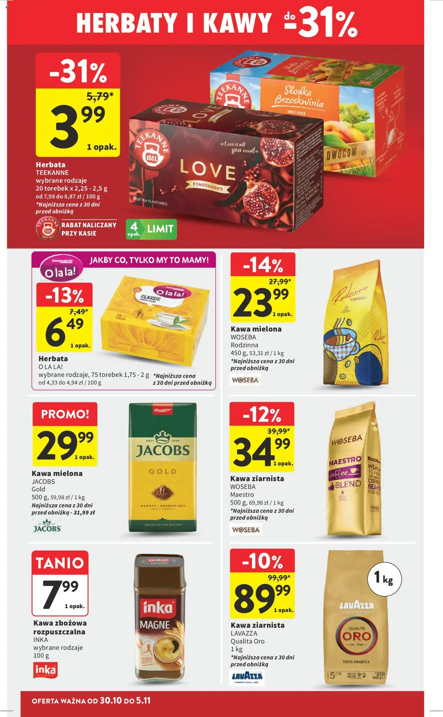 Intermarche Gazetka - ważny gazetka od 30.10.2025 strona 32 z 44 Intermarche Gazetka - ważny gazetka od 30.10.2025 strona 32 z 44