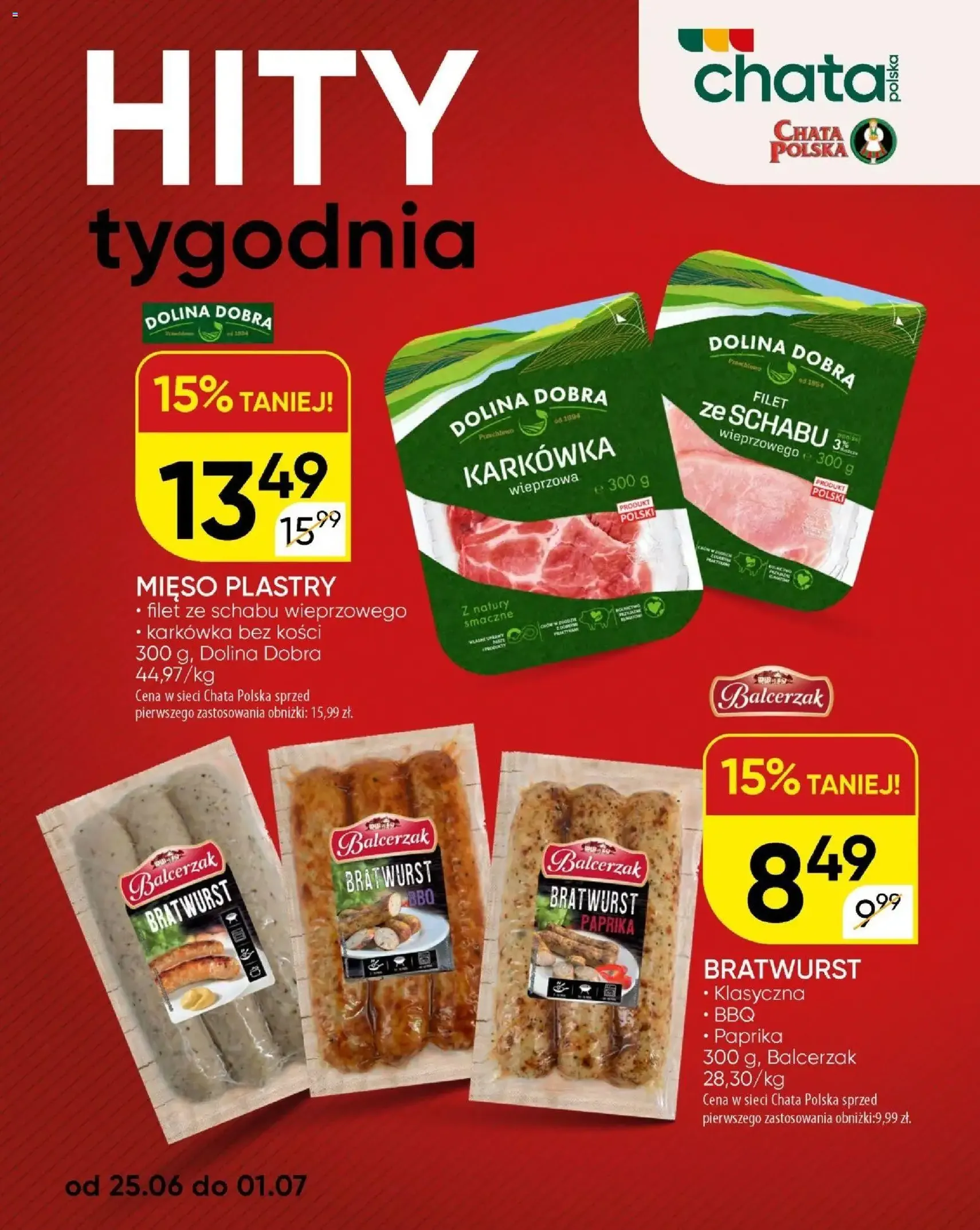 Chata Polska gazetka - ważny gazetka od 25.06.2026 strona 2 z 2