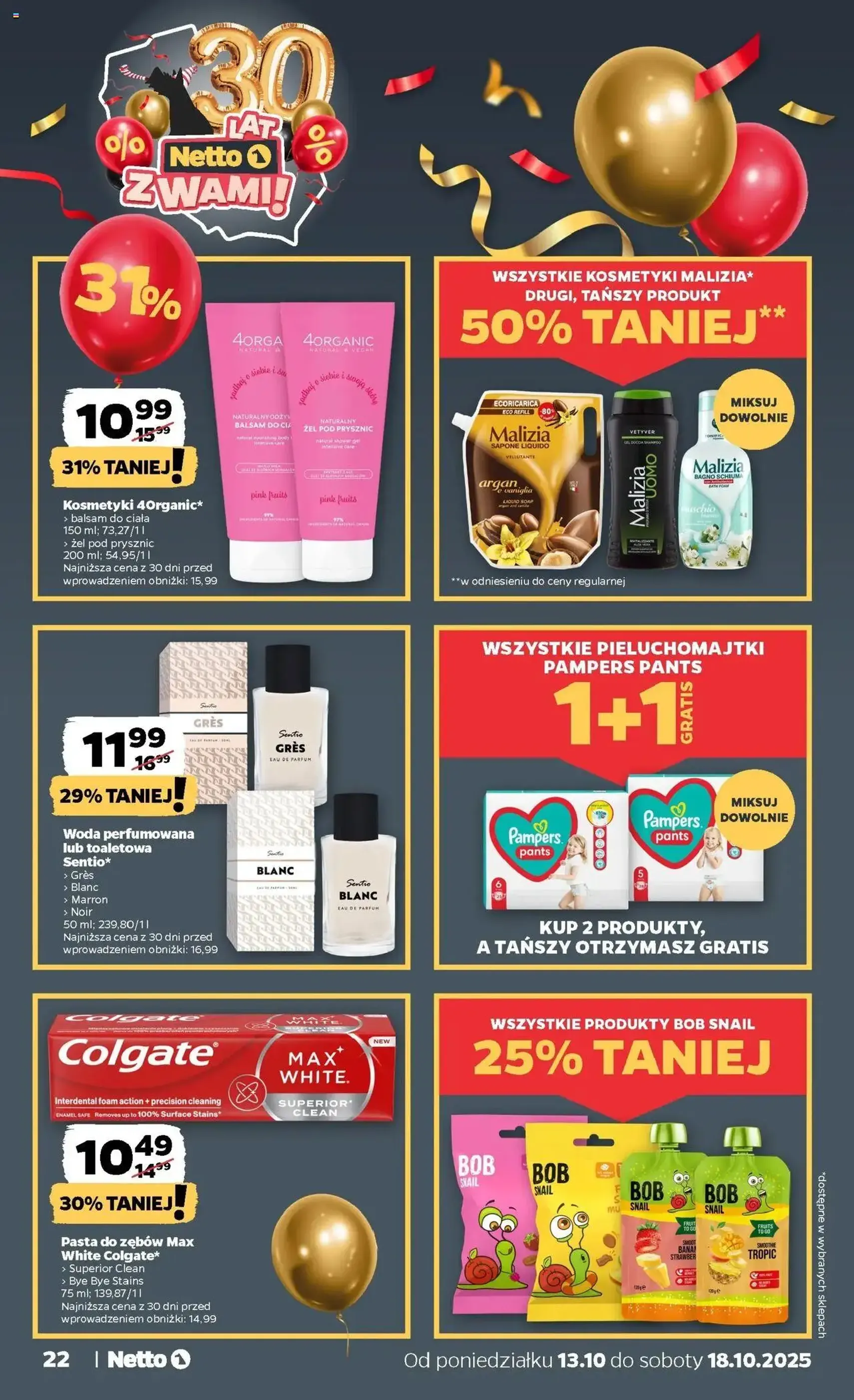 Netto gazetka - Spożywcza - ważny gazetka od 13.10.2025 strona 22 z 33 Netto gazetka - Spożywcza - ważny gazetka od 13.10.2025 strona 22 z 33