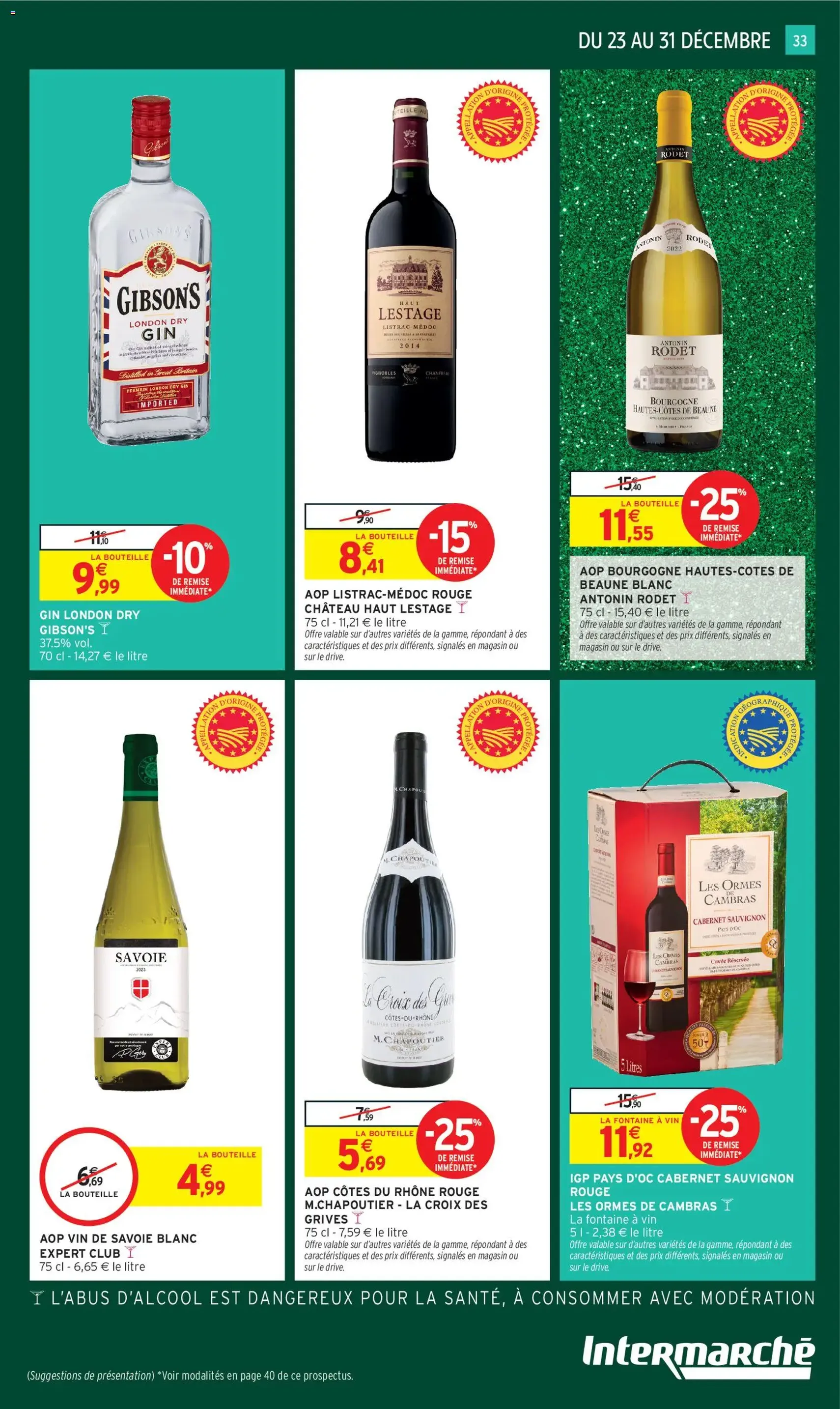 Intermarché catalogue semaine 52 - brochure valable à partir du 23/12/2025, page 33 sur 44