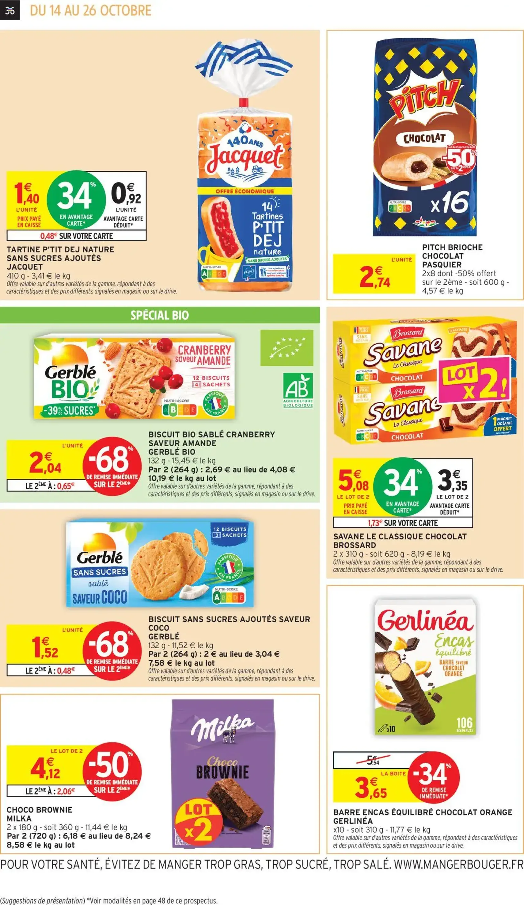 Intermarché catalogue semaine 42 - brochure valable à partir du 14/10/2025, page 36 sur 52