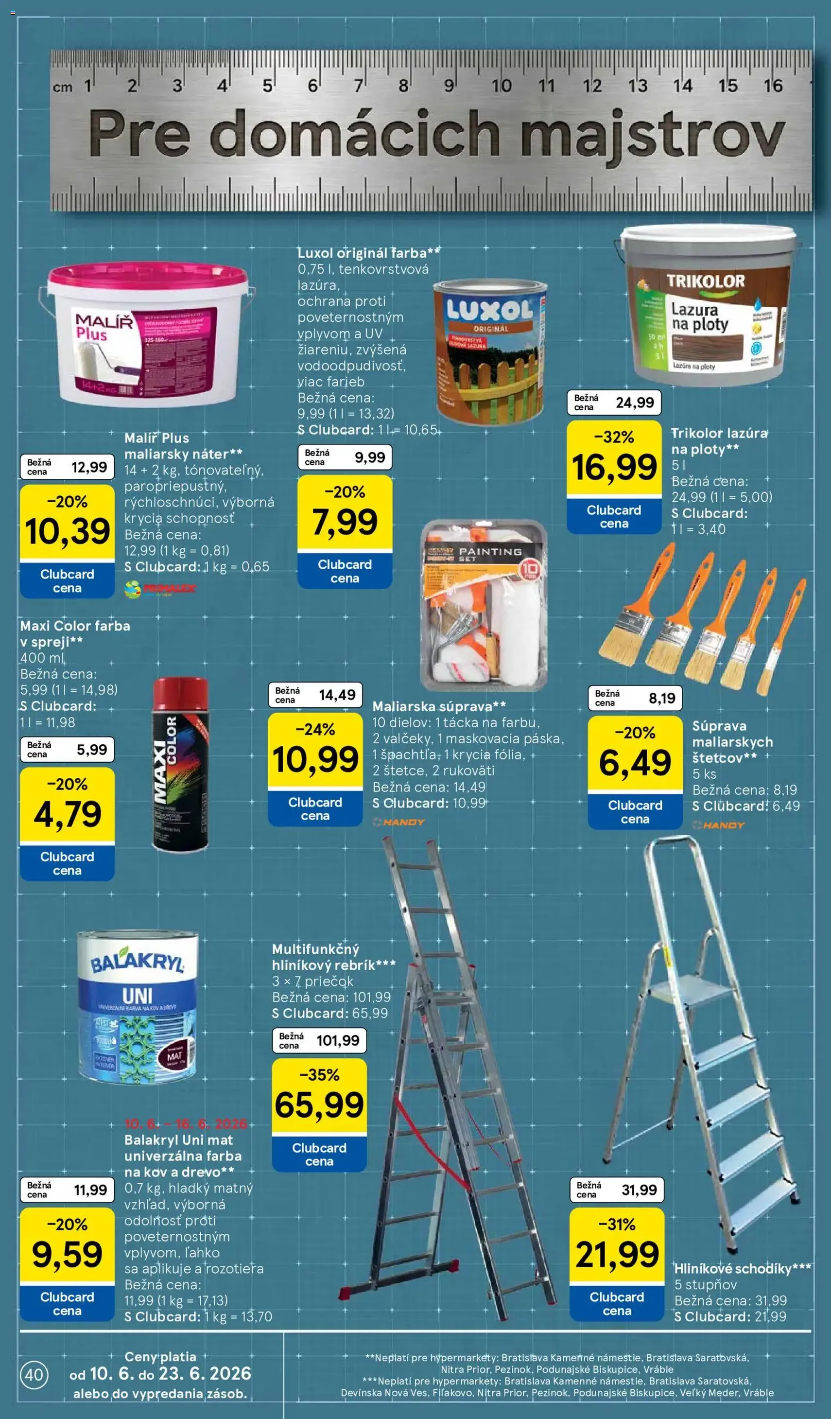 Tesco Hypermarket - leták - platný leták od 10.06.2026 strana 40 z 51