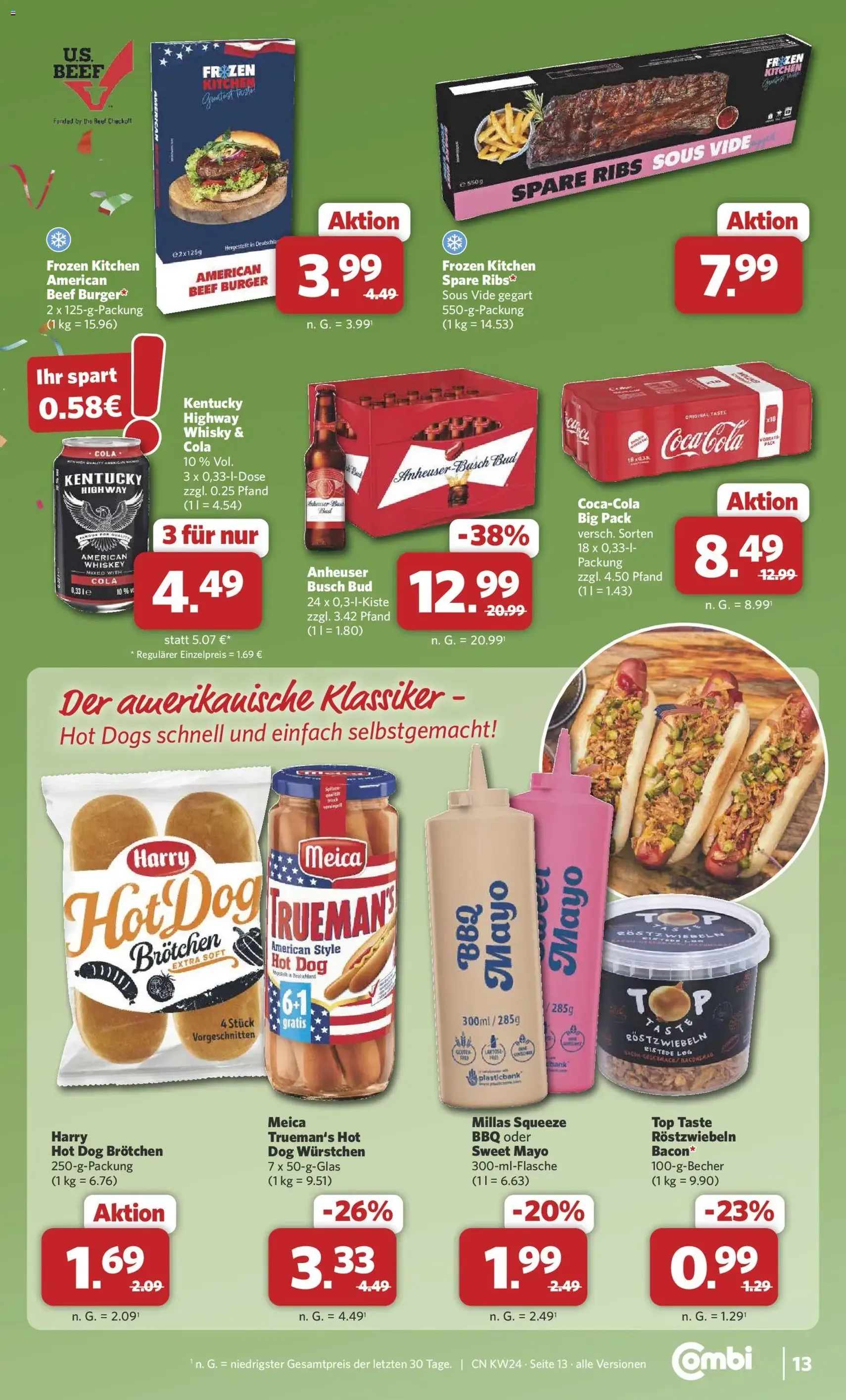 Combi Prospekt - Gültiger Prospekt ab 08.06.2026, Seite 13 von insgesamt 36