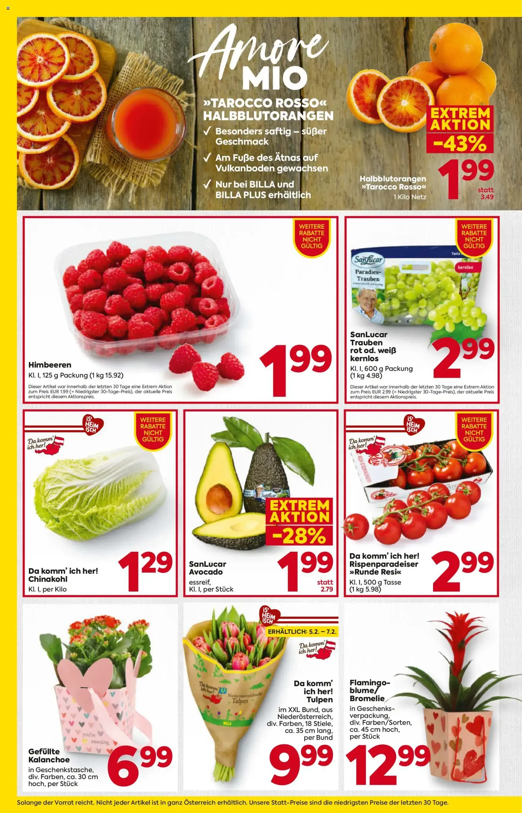 Billa Flugblatt - Gültiger Prospekt ab 05.02.2026, Seite 4 von insgesamt 16