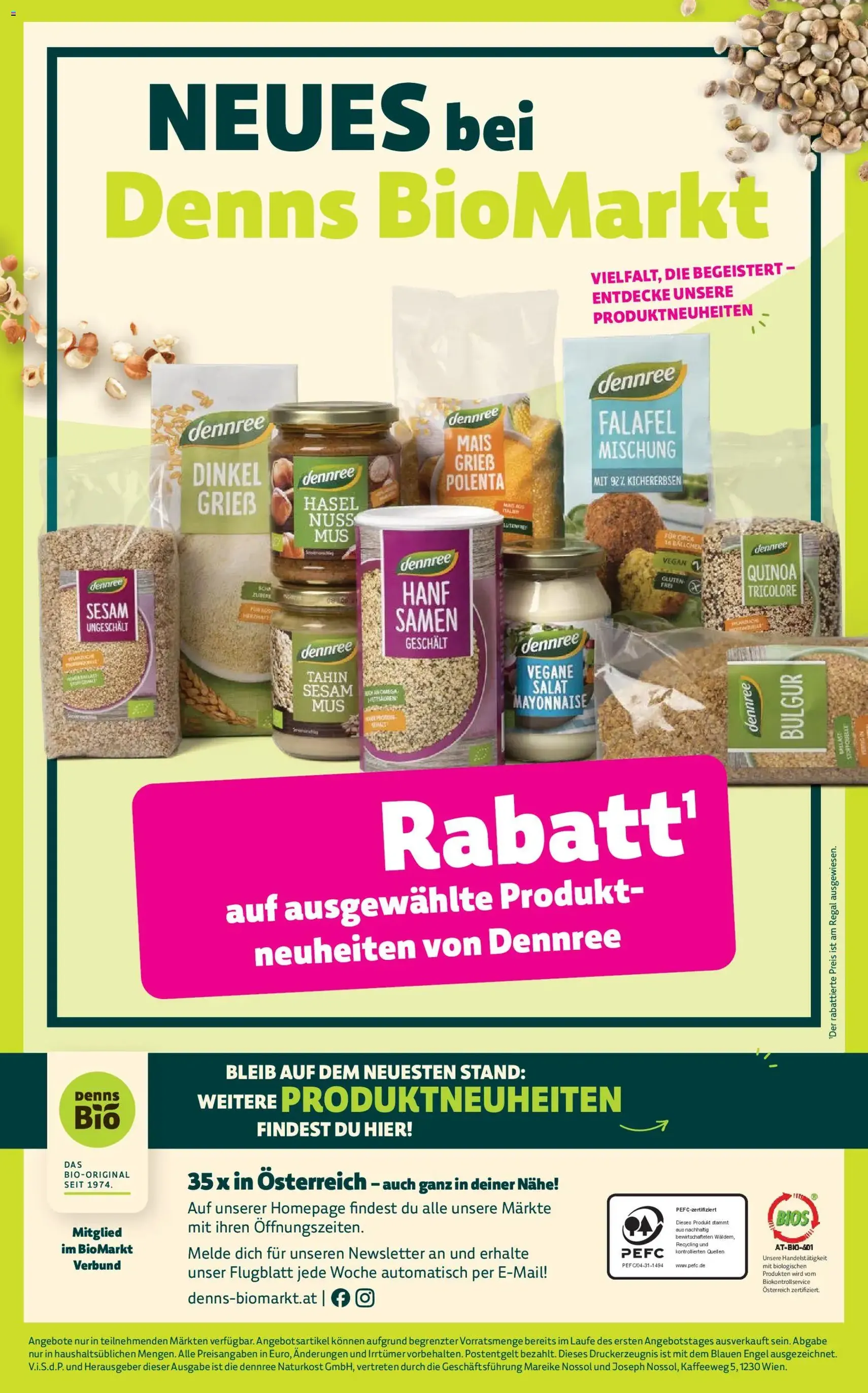 Denns BioMarkt Angebote - Gültiger Prospekt ab 22.04.2026, Seite 18 von insgesamt 18
