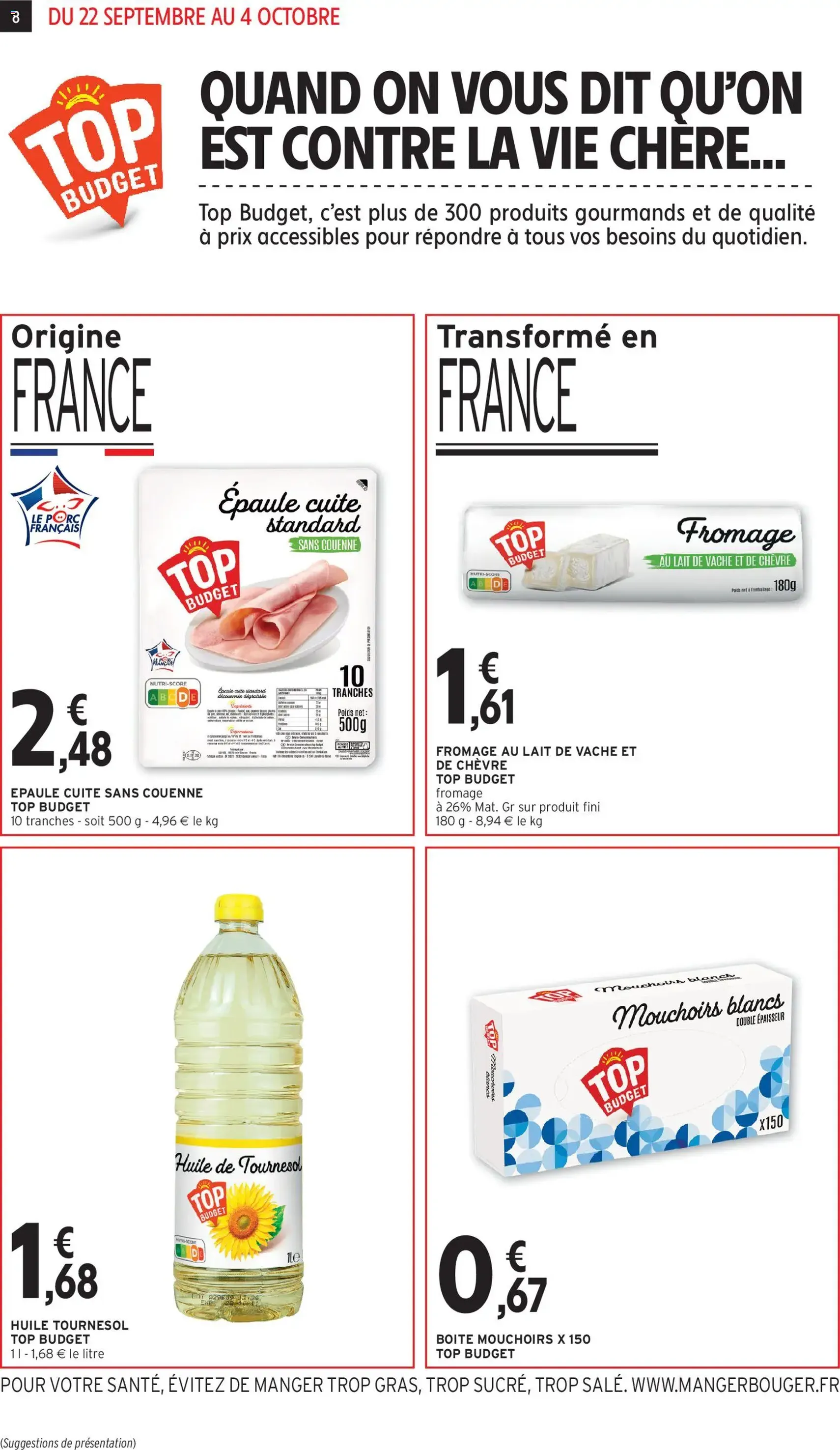 Intermarché catalogue - brochure valable à partir du 22/09/2026, page 8 sur 16