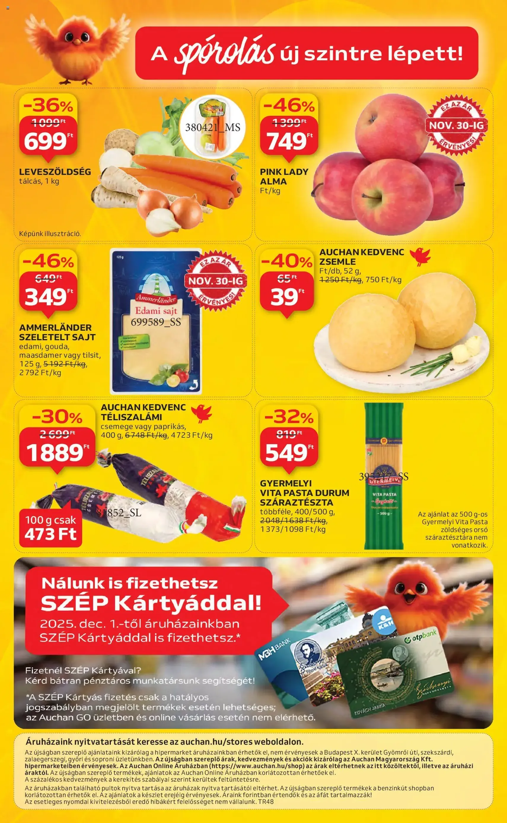 Auchan Akciós újság - 2025.11.27. érvényes szórólap 82 oldal 82 oldalból