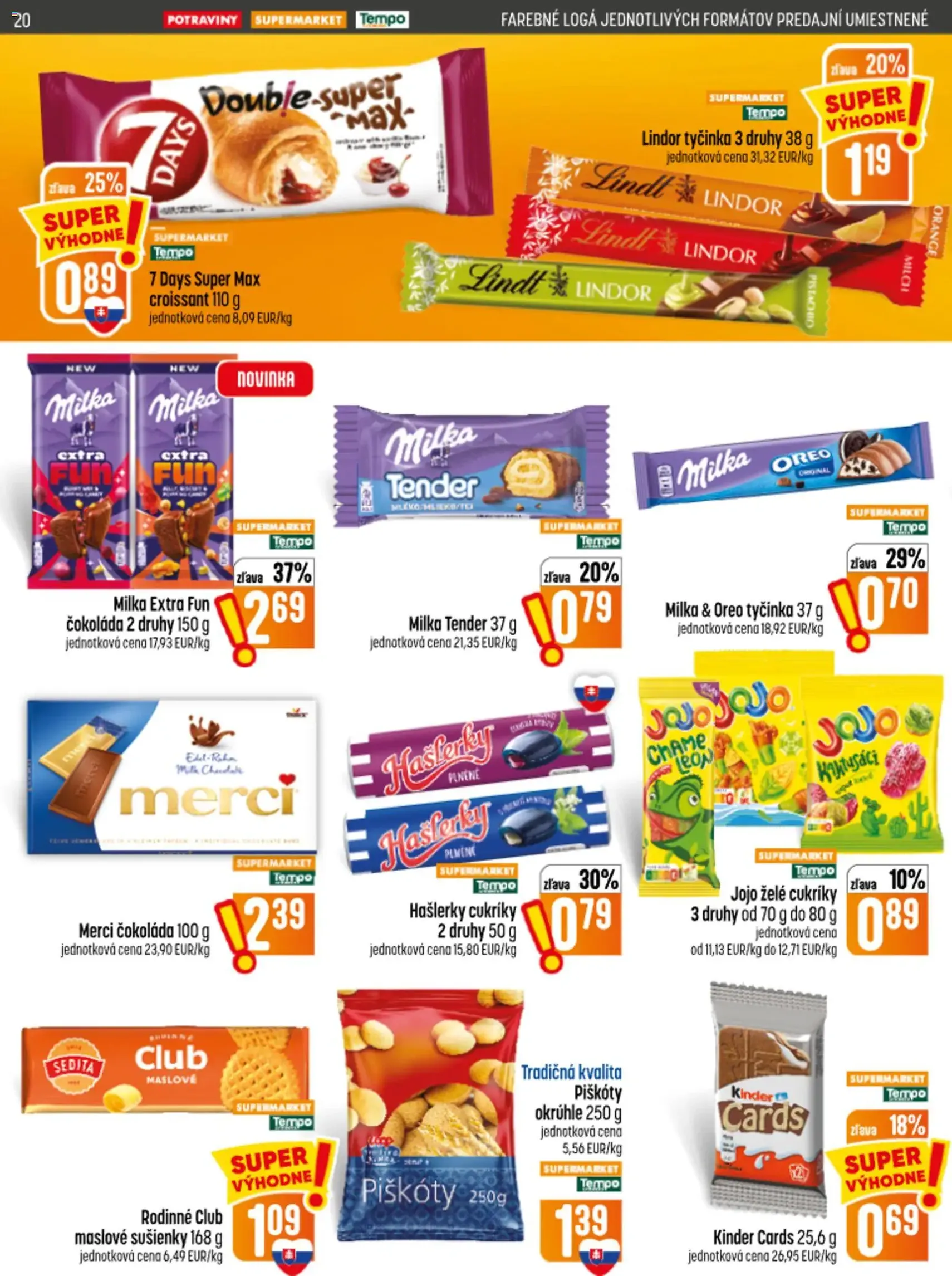 COOP Jednota leták - platný leták od 24.09.2026 strana 20 z 28